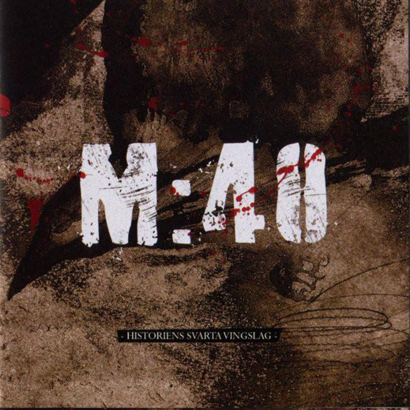 M:40 ‎– Historiens Svarta Vingslag CD