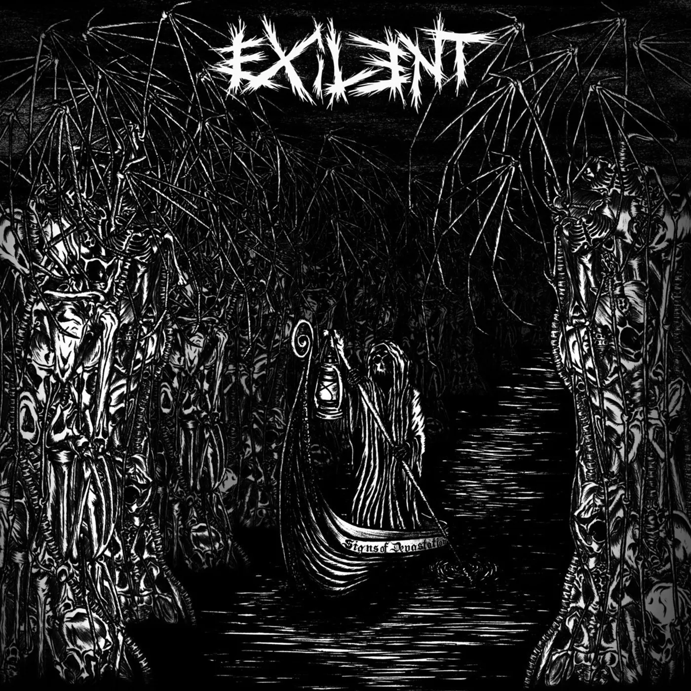 Exilent ‎– Signs Of Devastation LP (Vinyl)