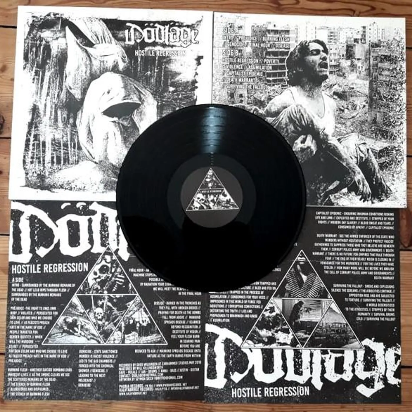 Dödläge ‎– Hostile Regression lp (Vinyl)