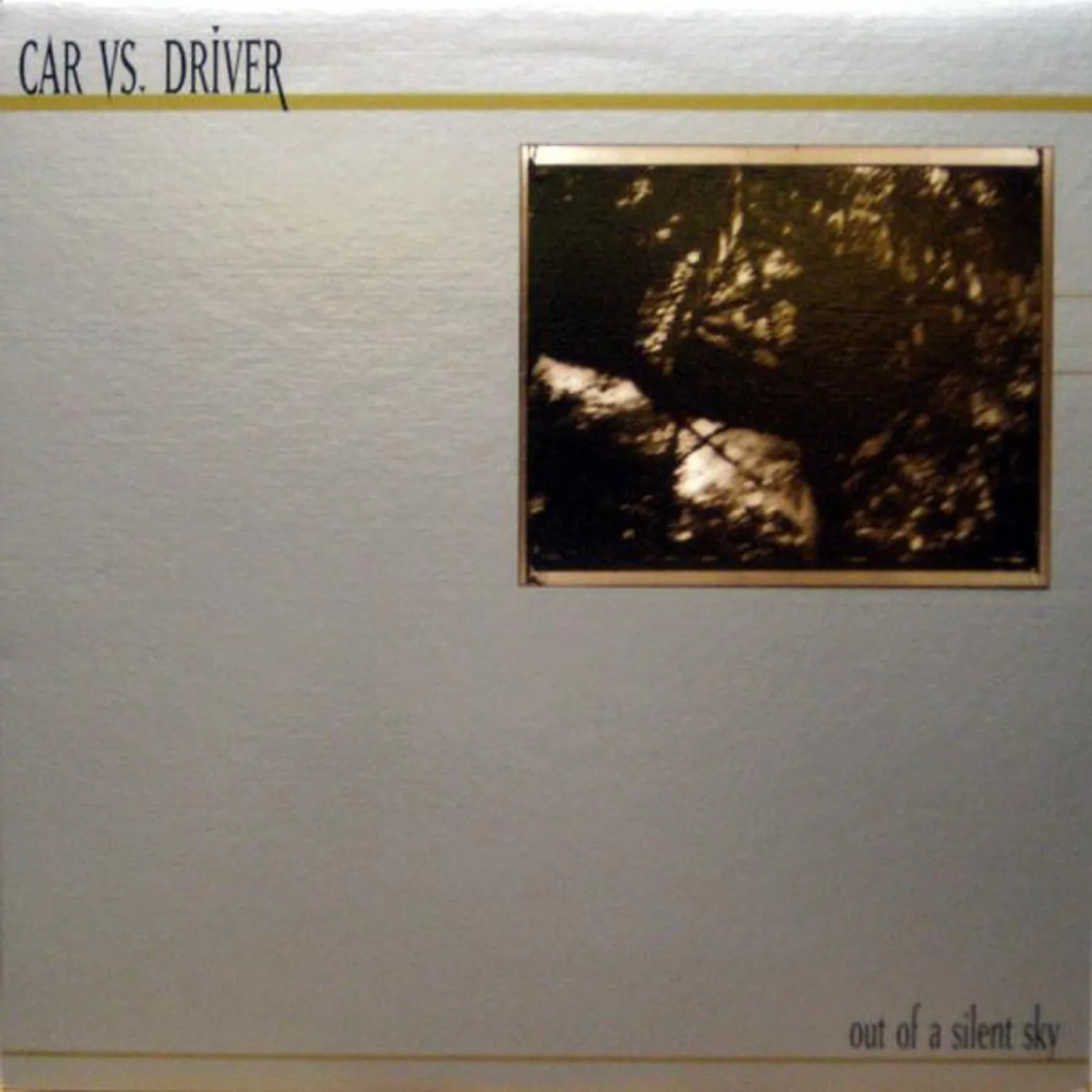 Car Vs Driver ‎– Out Of A Silent Sky lp - The cover has very light wear from shipping to the vendor (Vinyl)