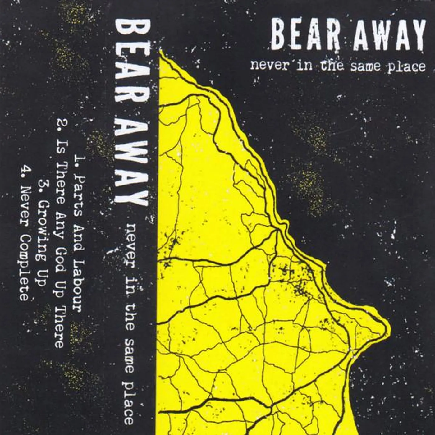 Bear Away ‎– Never In The Same Place cassette