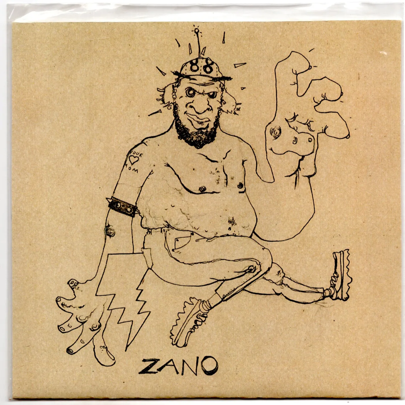 Zano Ass Birth / Apple Fuzz 7" (Vinyl)