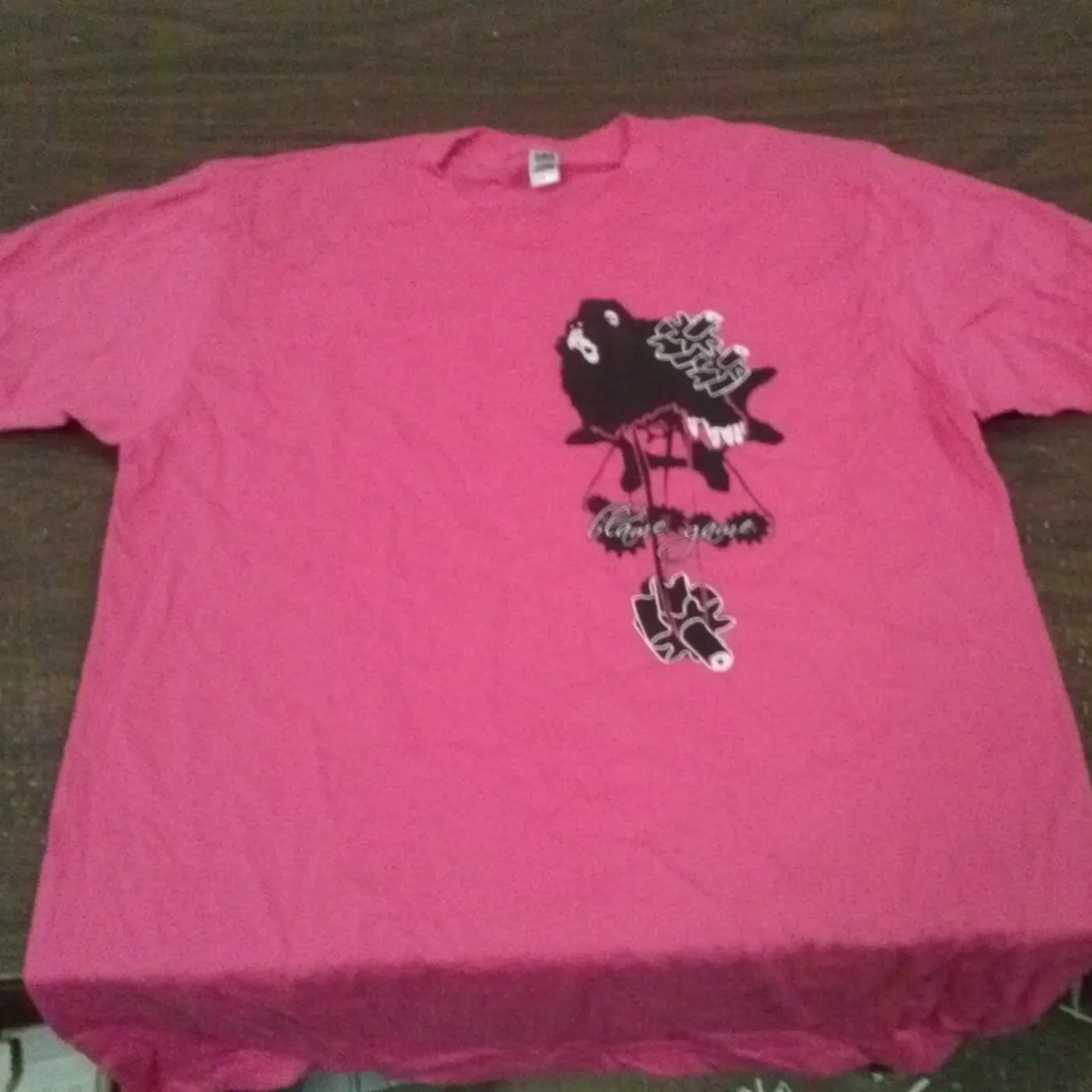 Blame Game - Pink - Small T-Shirt