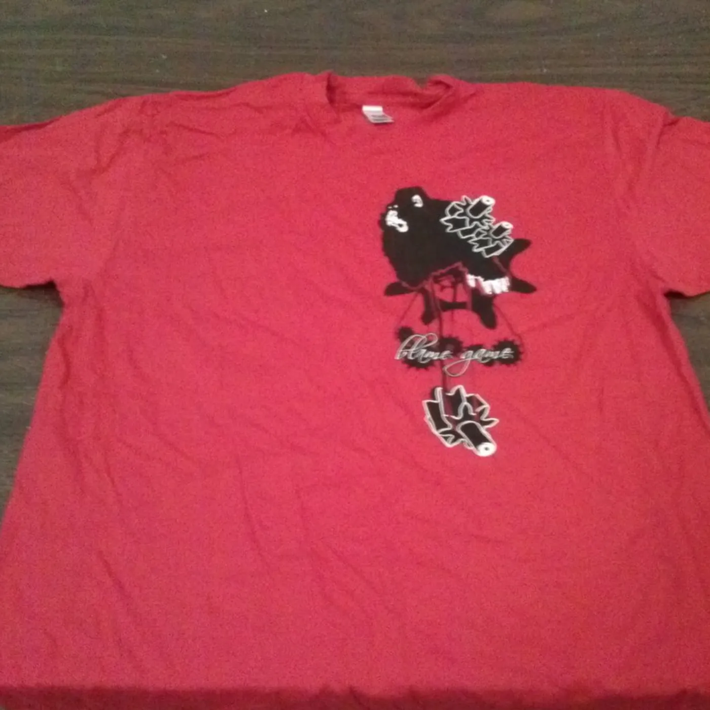 Blame Game - Red - Medium T-Shirt