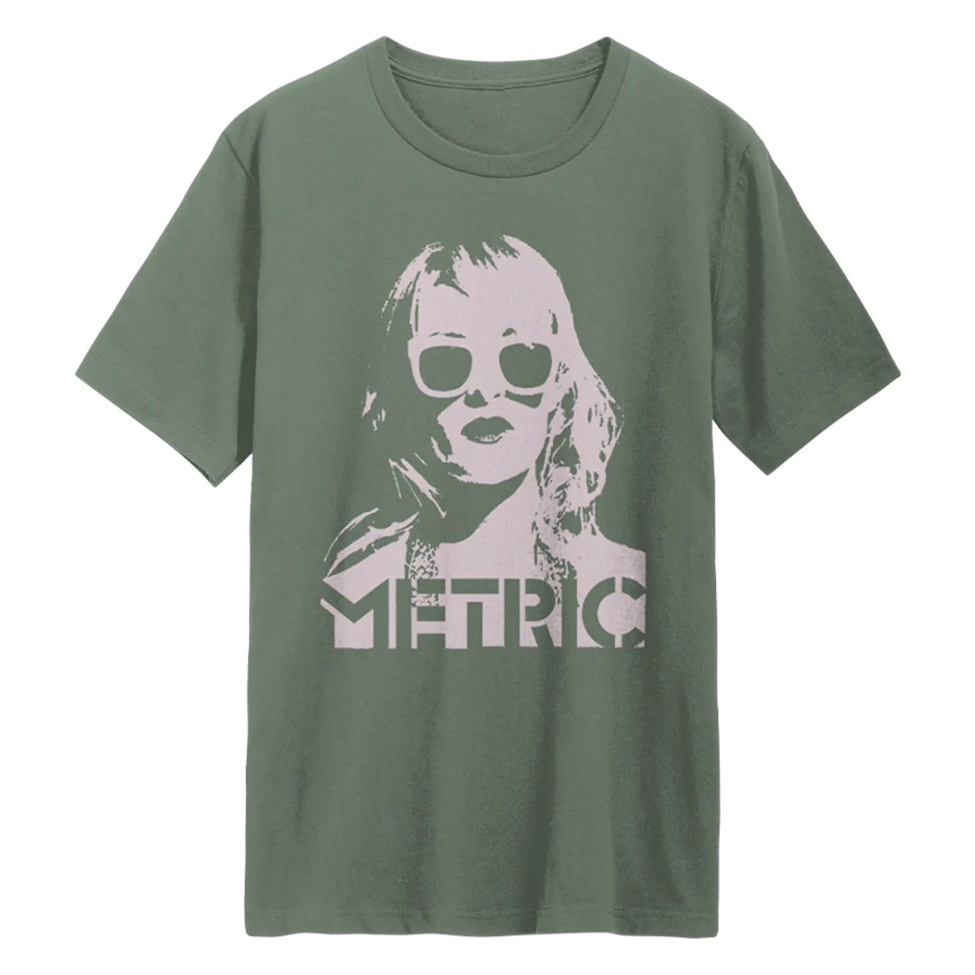 Metric Emily Face T-Shirt