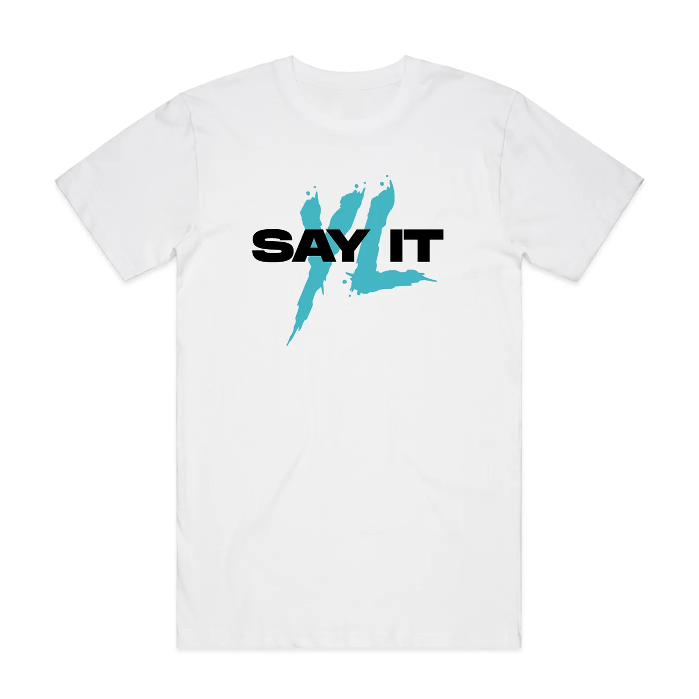 Youngn Lipz YL | Say It T-Shirt | White
