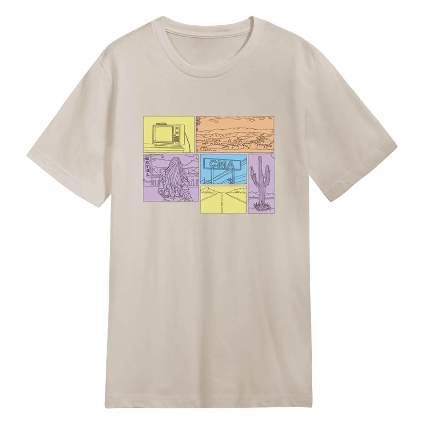 Courtney Marie Andrews Story Board T-Shirt