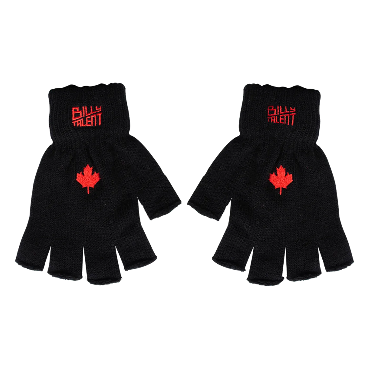 Billy Talent Canada Fingerless Gloves