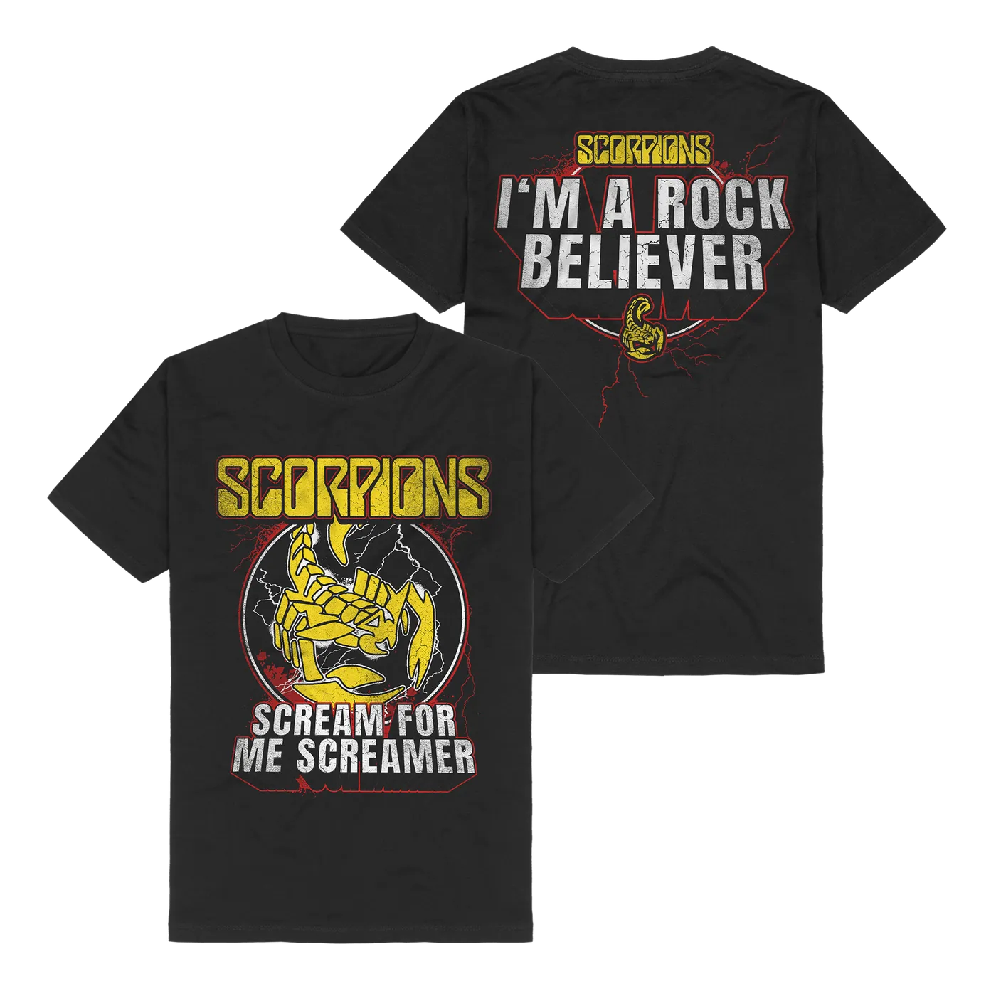 Scorpions Scream For Me Screamer T-Shirt