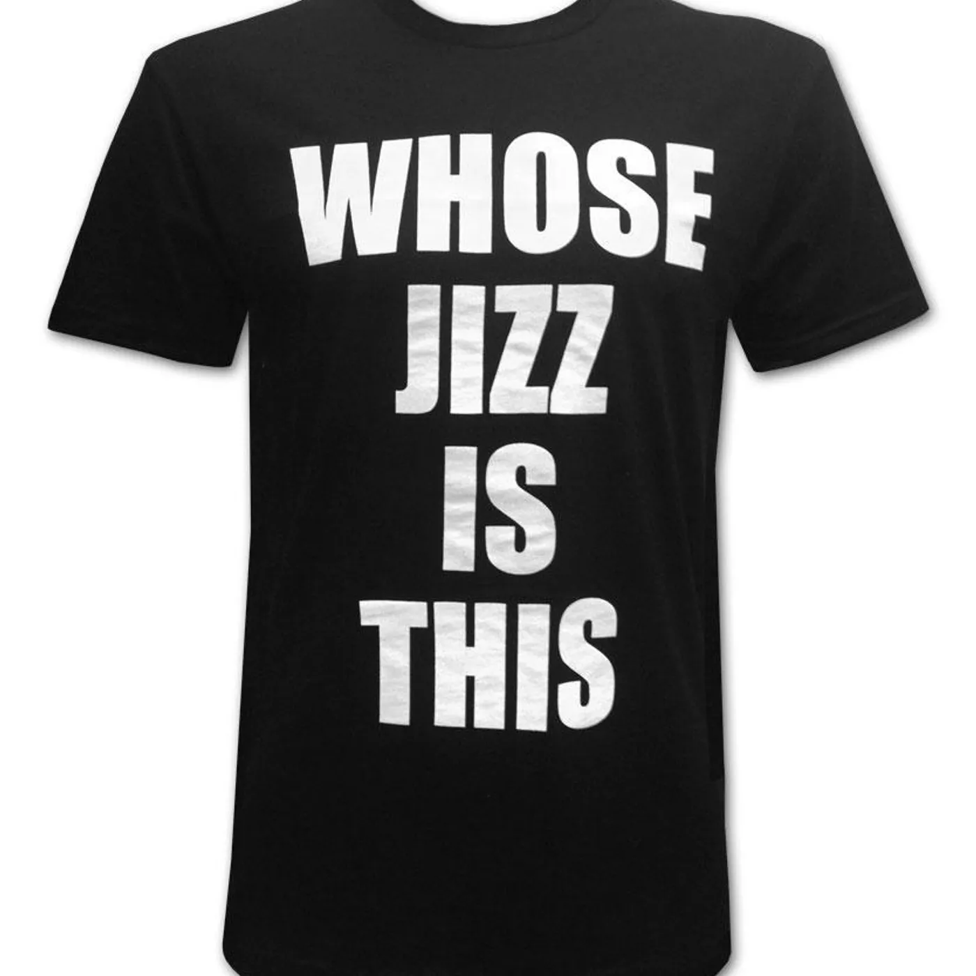 Peaches Whose Jizz is This Black T-shirt