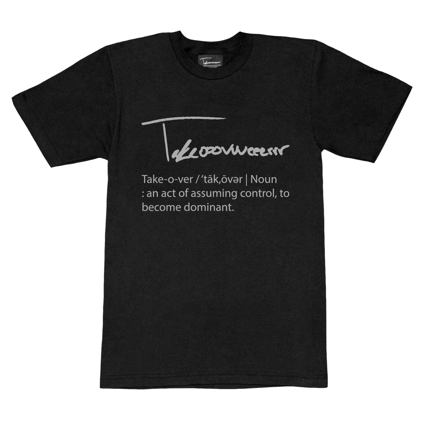 Taylor J Takeover Definition Tee (Black/Grey)