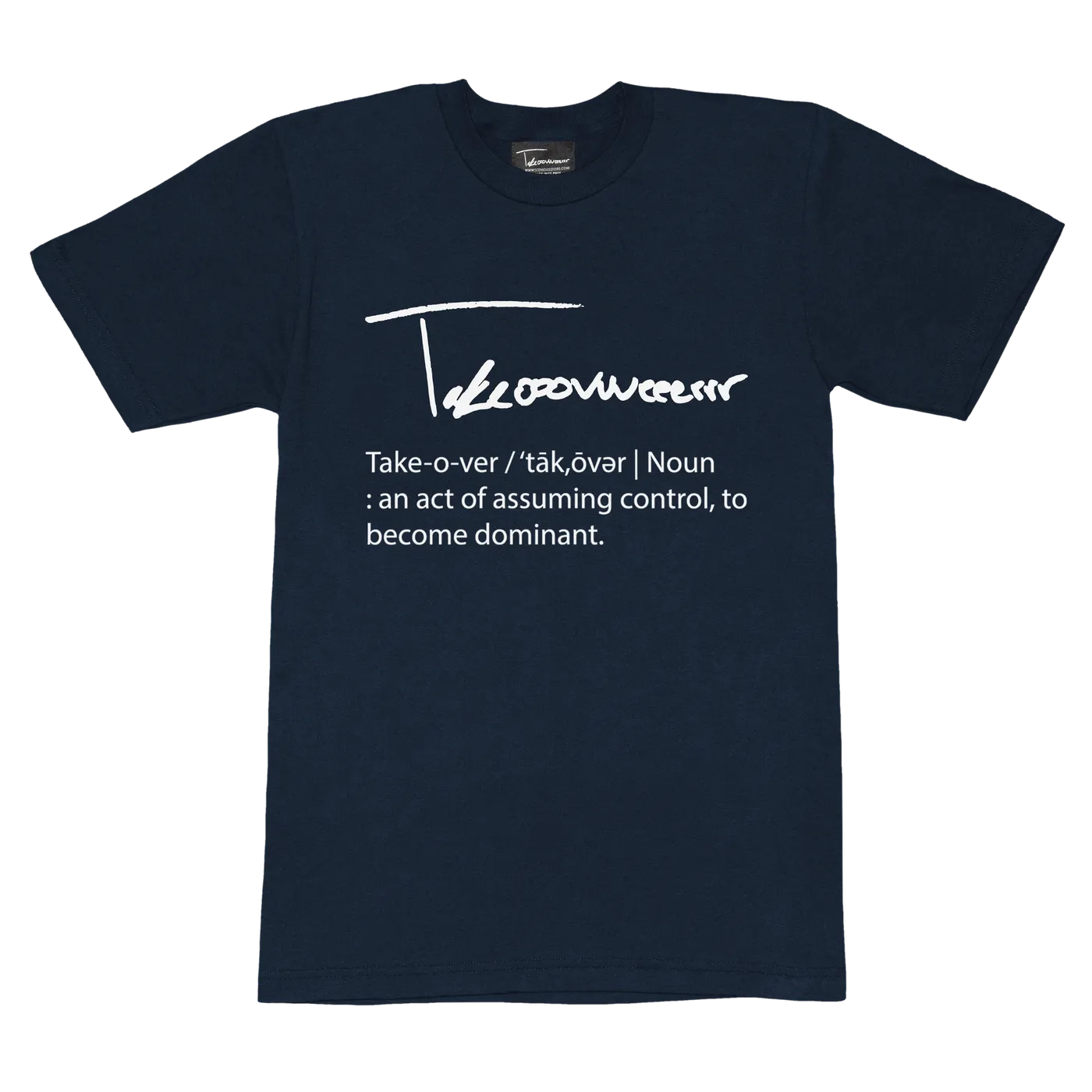 Taylor J Takeover Definition Tee (Navy/White)