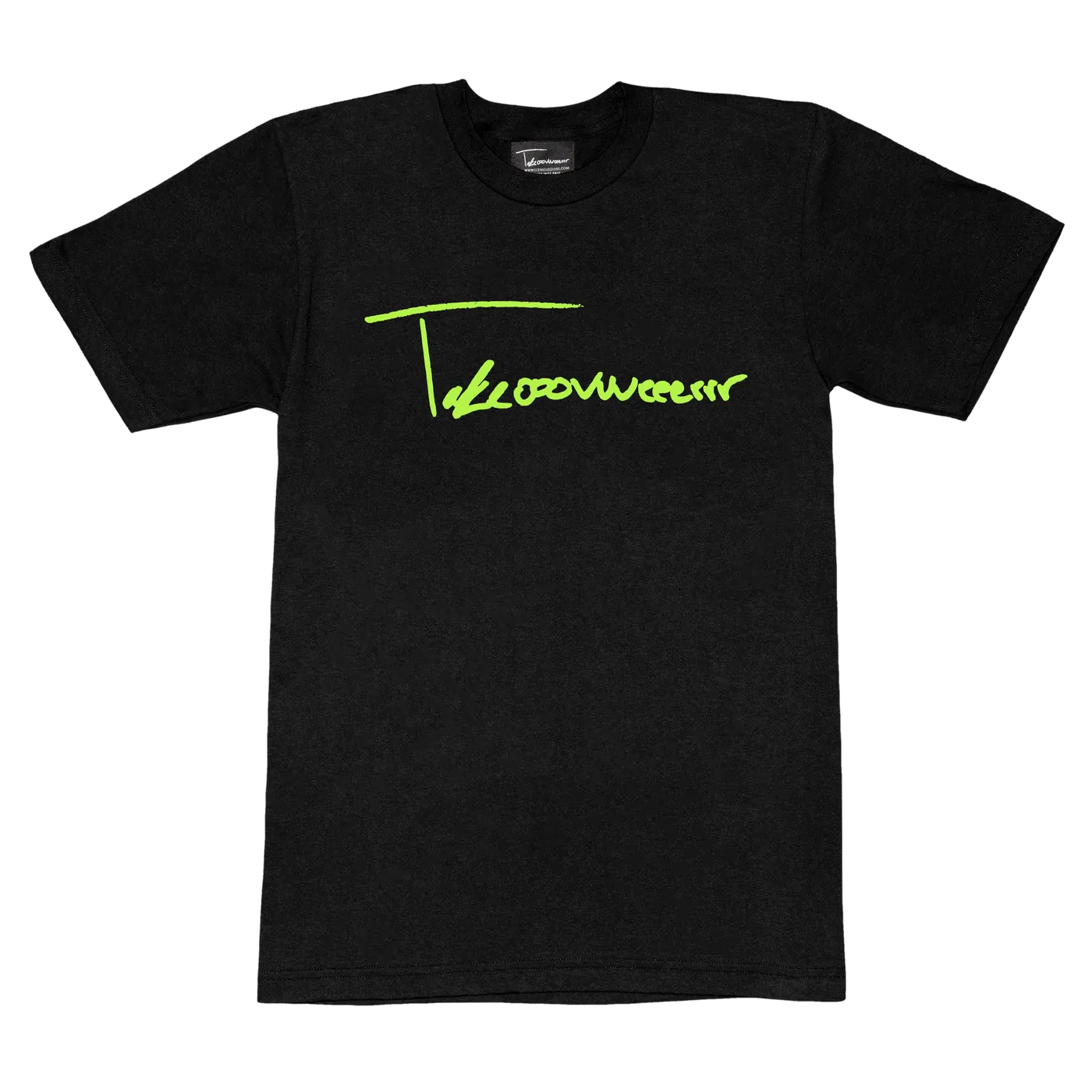 Taylor J Takeover Signature Tee (Black/Neon)