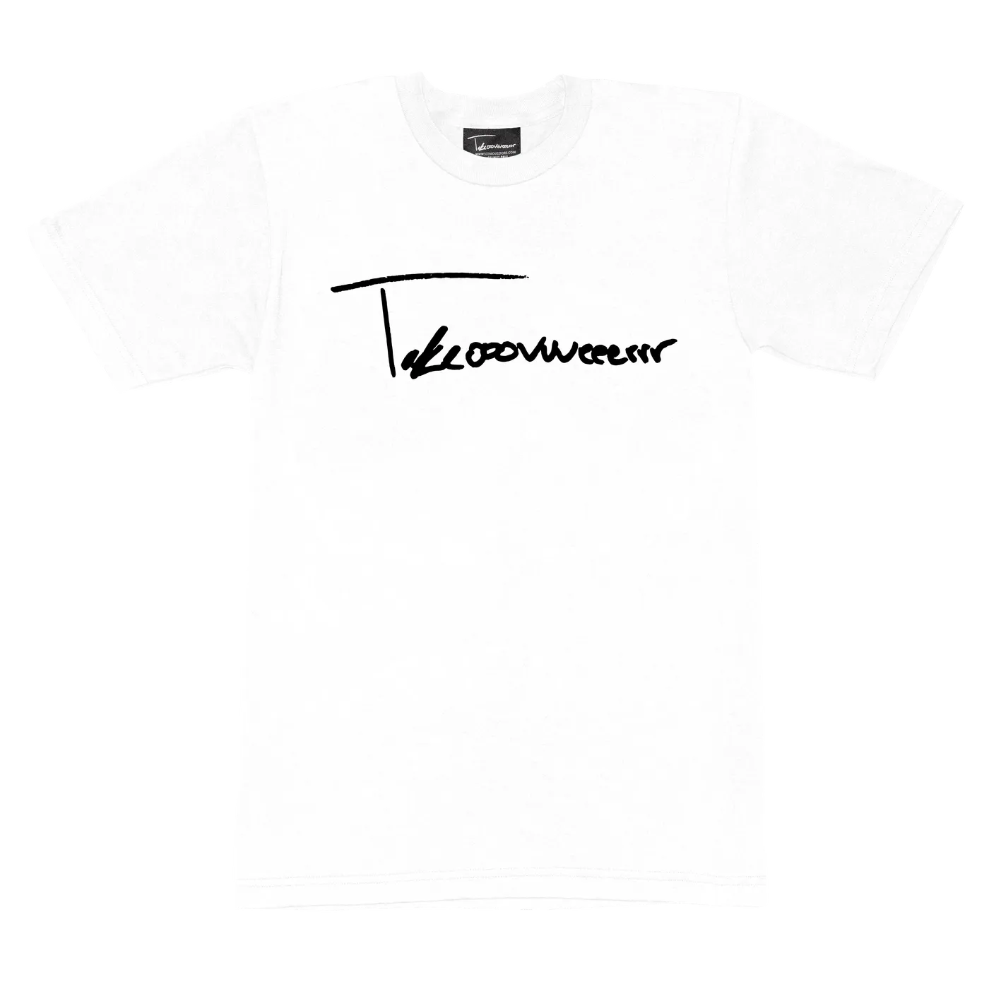 Taylor J Takeover Signature Tee (White/Black)
