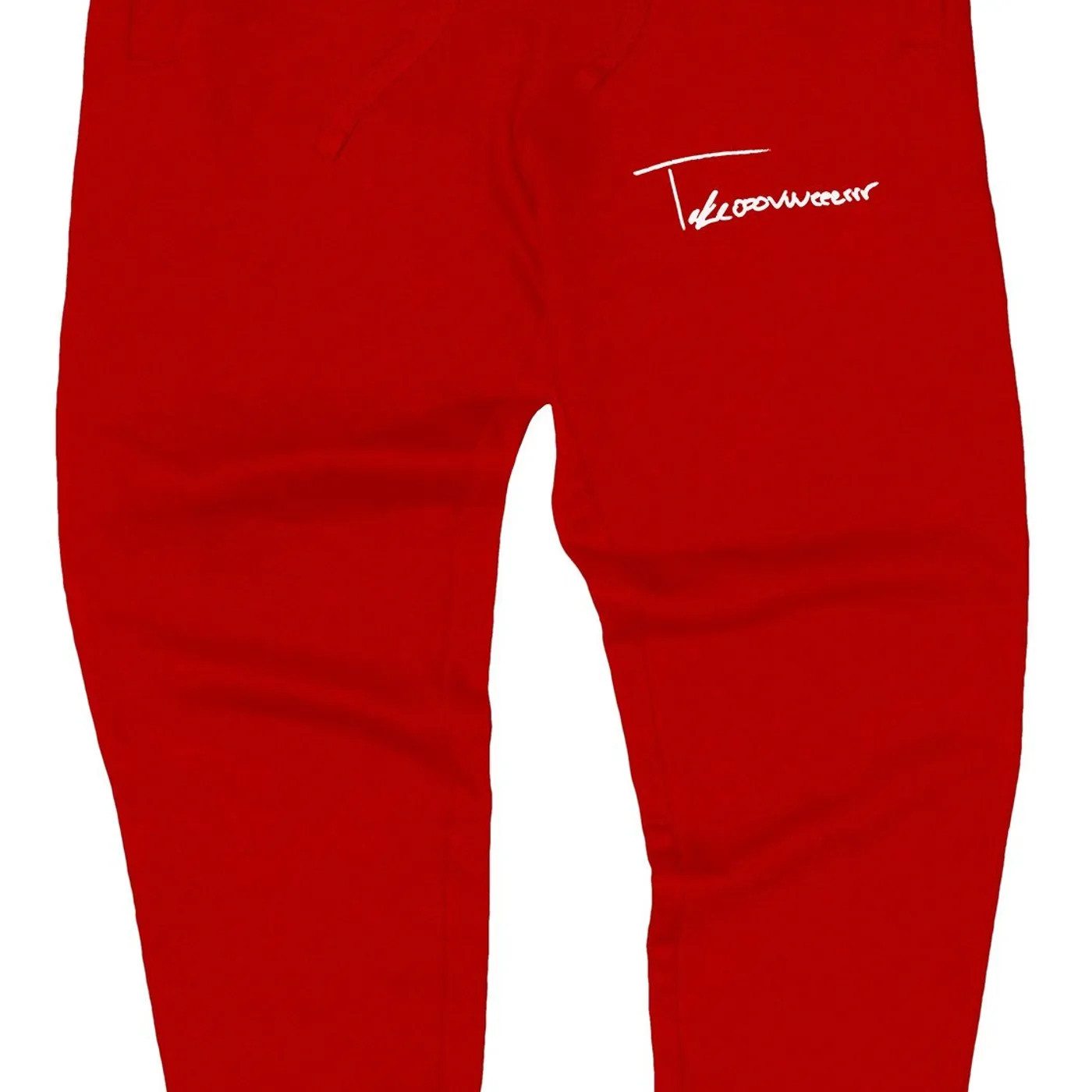 Taylor J Takeover Signature Sweatpants (Red/White)