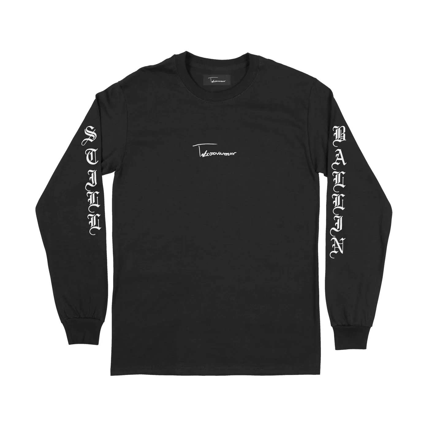 Taylor J Still Ballin L/S Tee (Black/White)