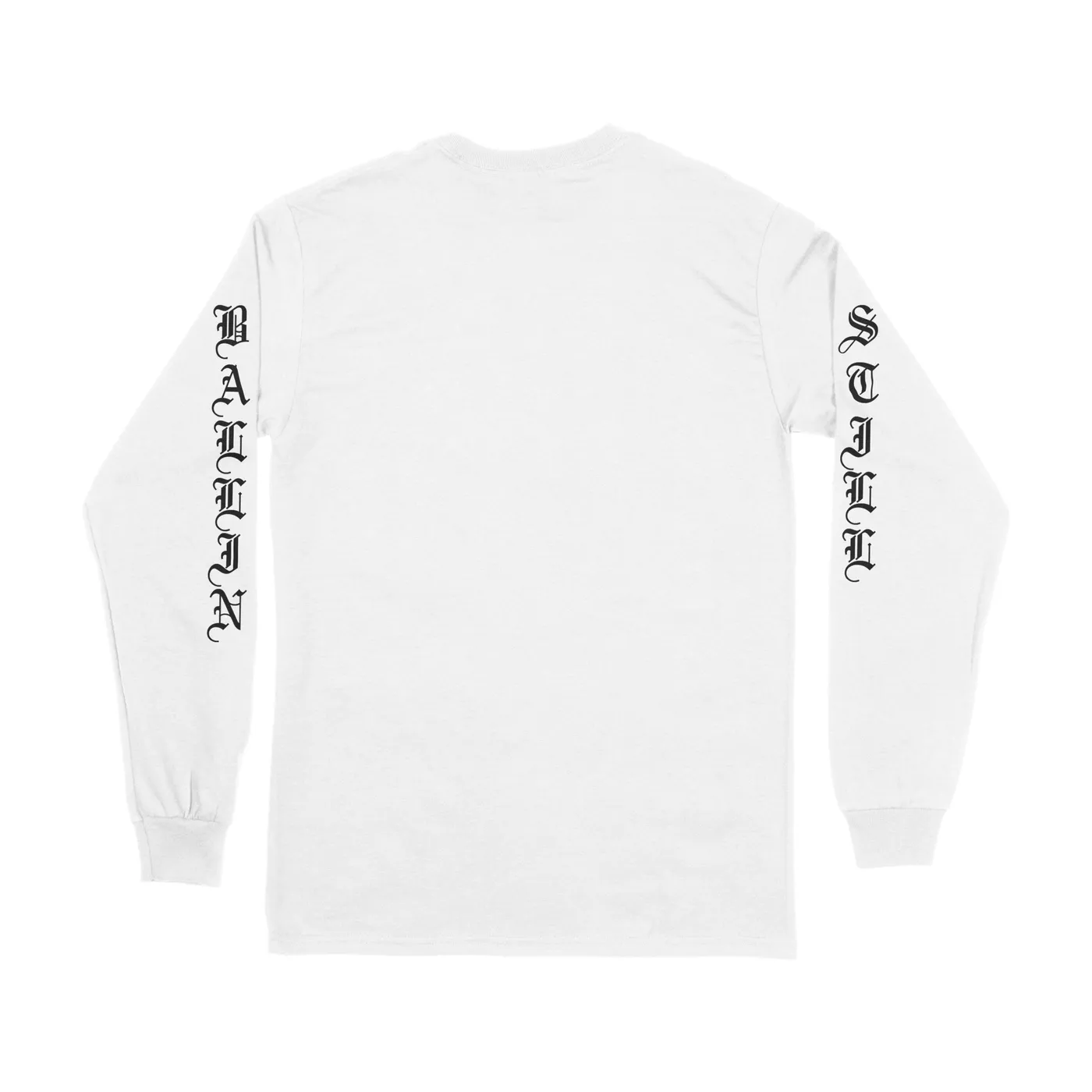 Taylor J Still Ballin L/S Tee (White/Black)
