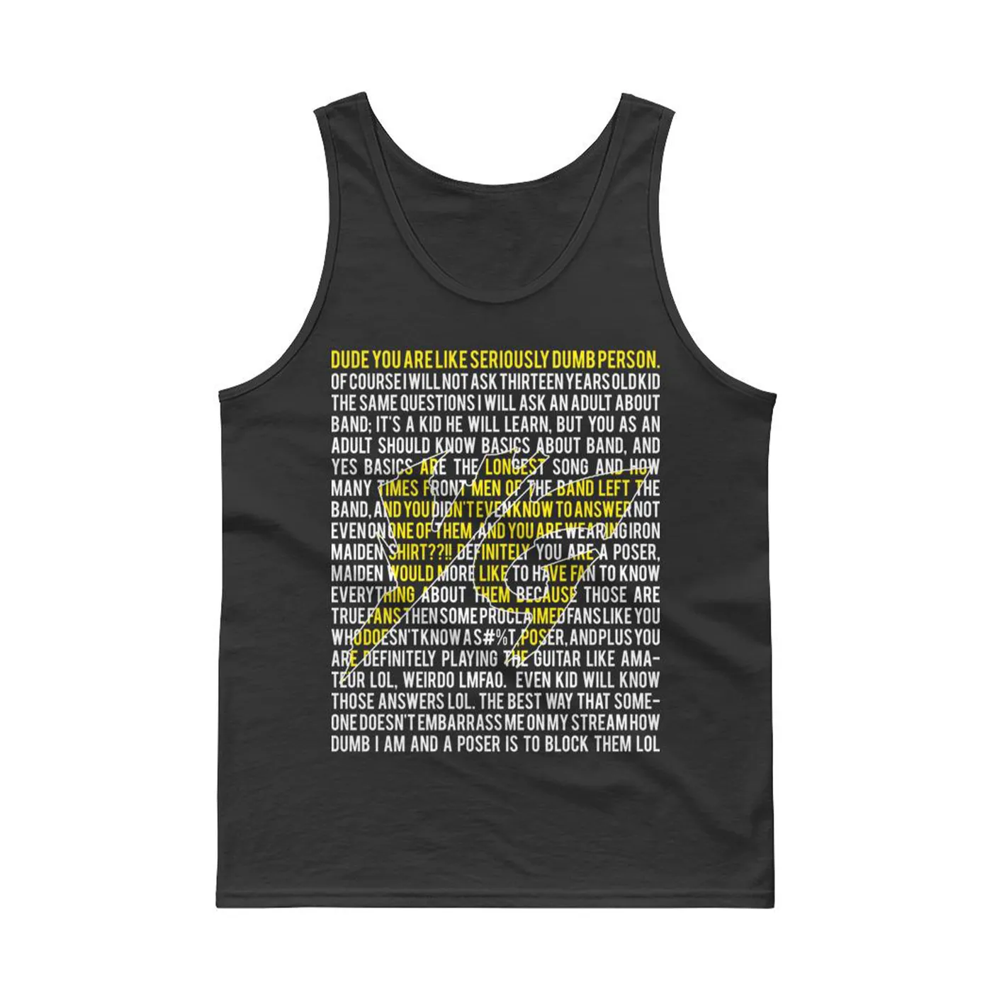 YoungGun Copypasta Tank Top