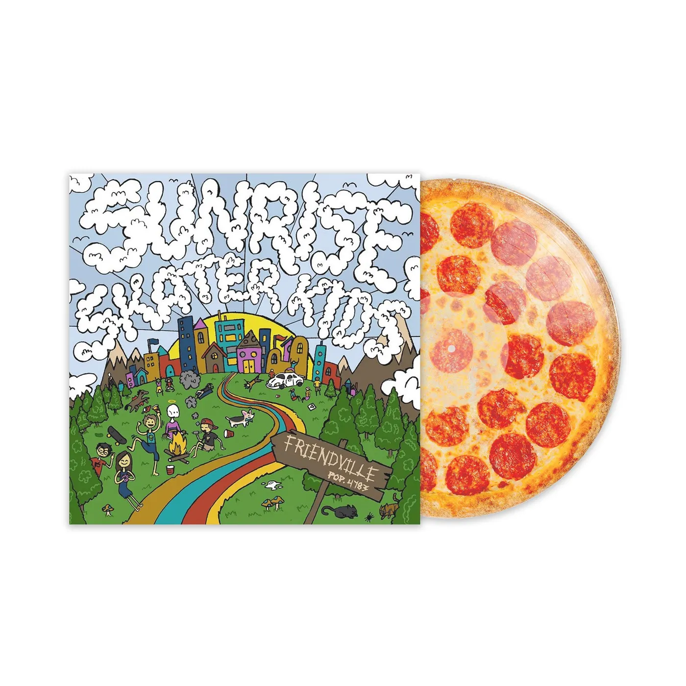 Sunrise Skater Kids Friendville (2016) Vinyl Record Pre-Order