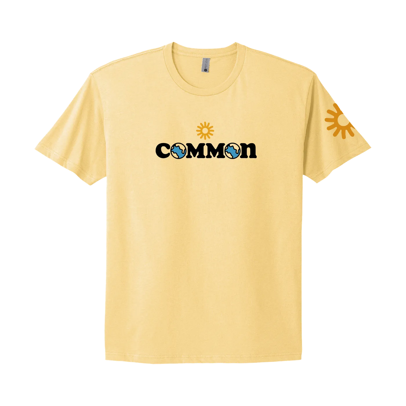 Common A Beautiful Revolution Sun Yellow Tee