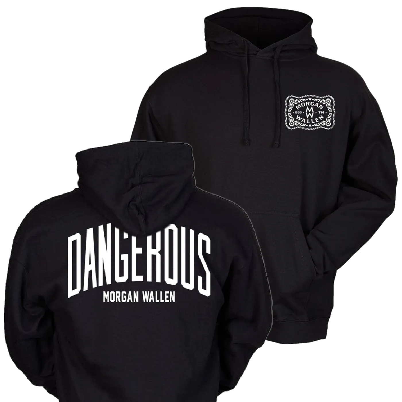 Morgan Wallen Black Dangerous Hoodie