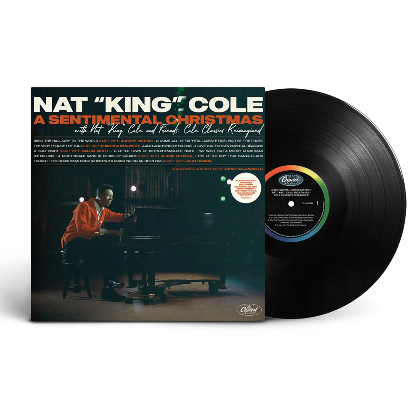 A Sentimental Christmas with Nat King Cole and Friends: Cole Classics Reimagined LP (Vinyl)