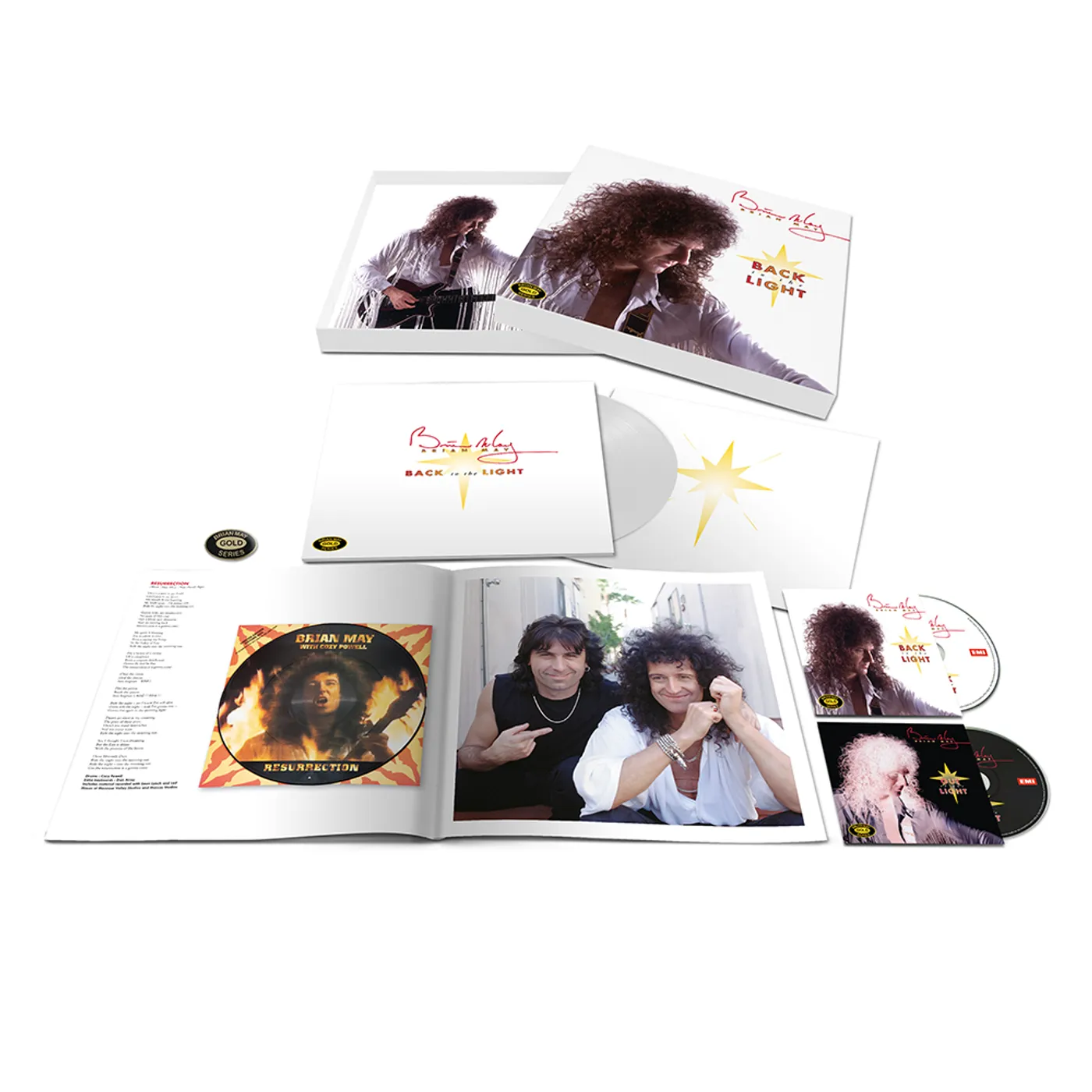Brian May Back To The Light 2CD + 1LP