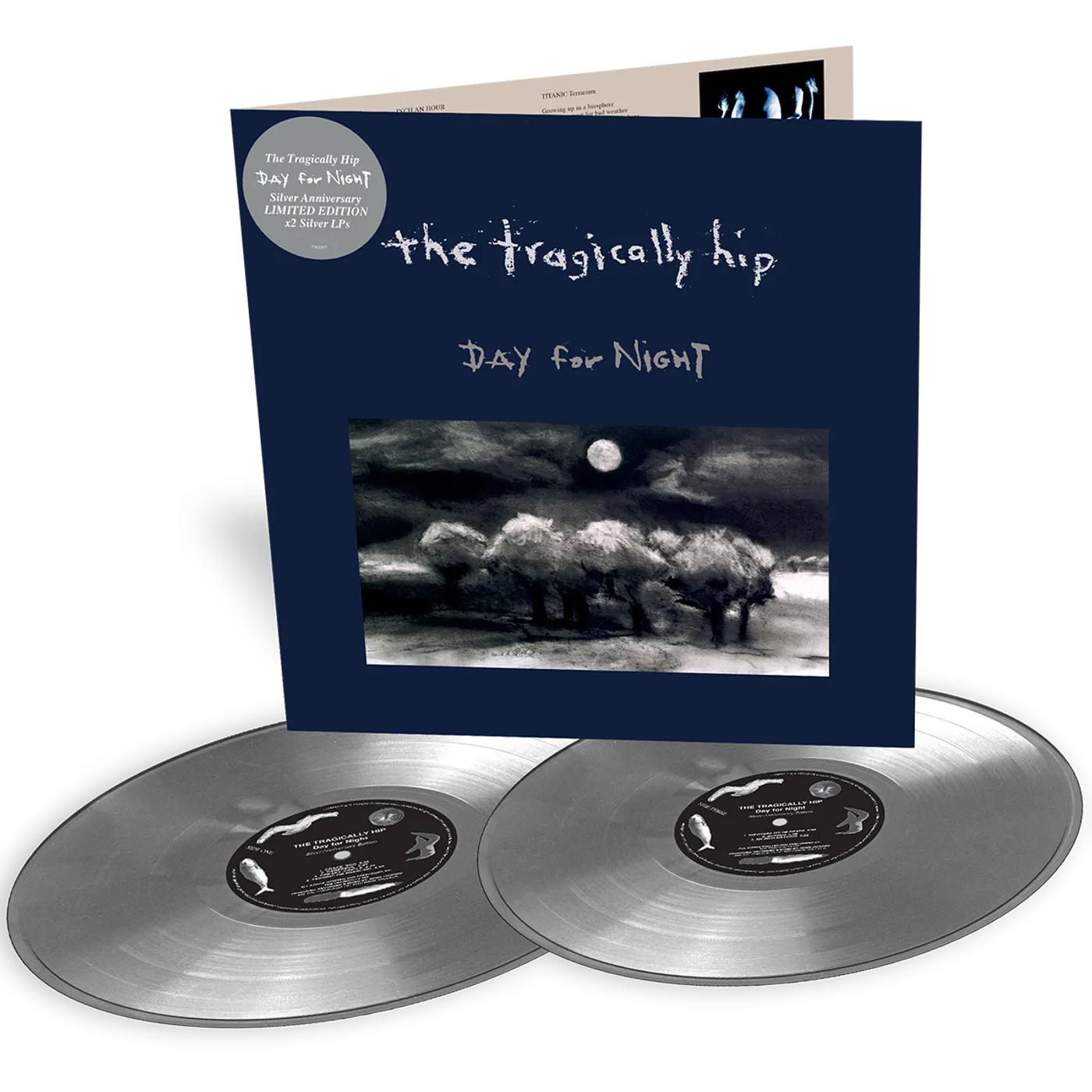 The Tragically Hip Day For Night Silver LP (Vinyl)