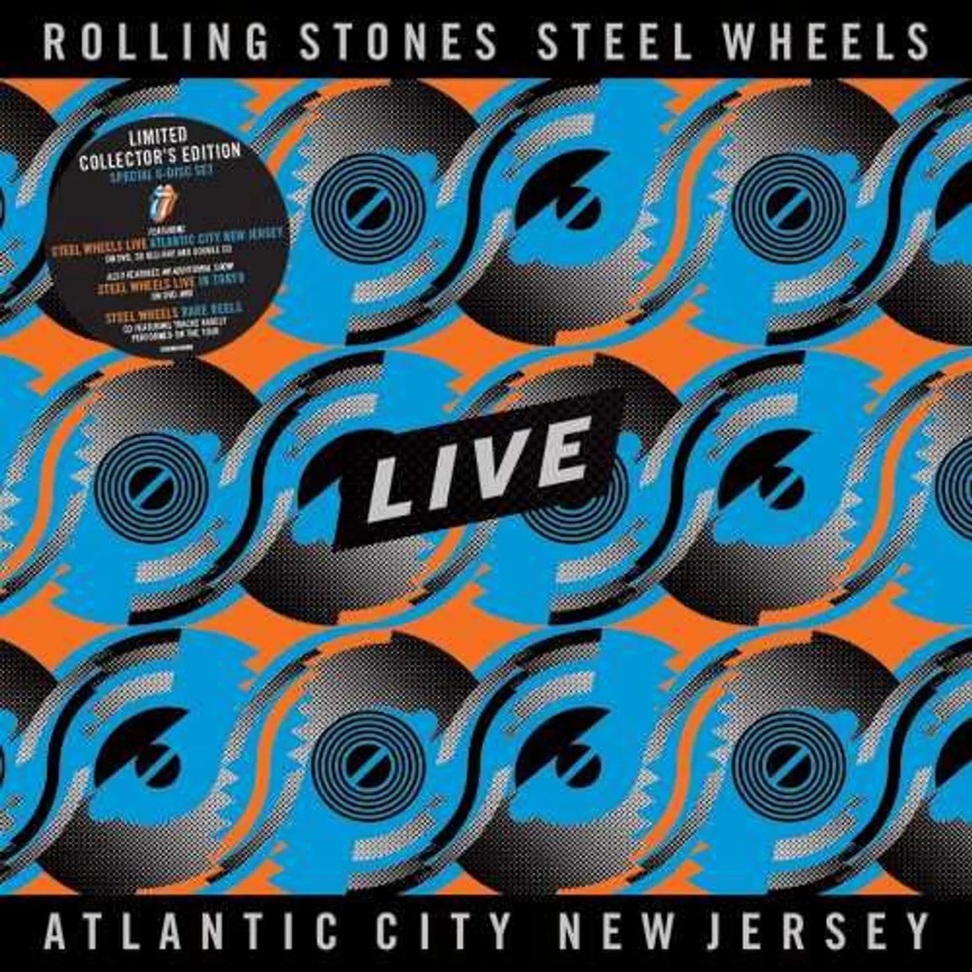 The Rolling Stones Steel Wheels - Atlantic City, NJ Limited Edition 6 Disc Collector's Set