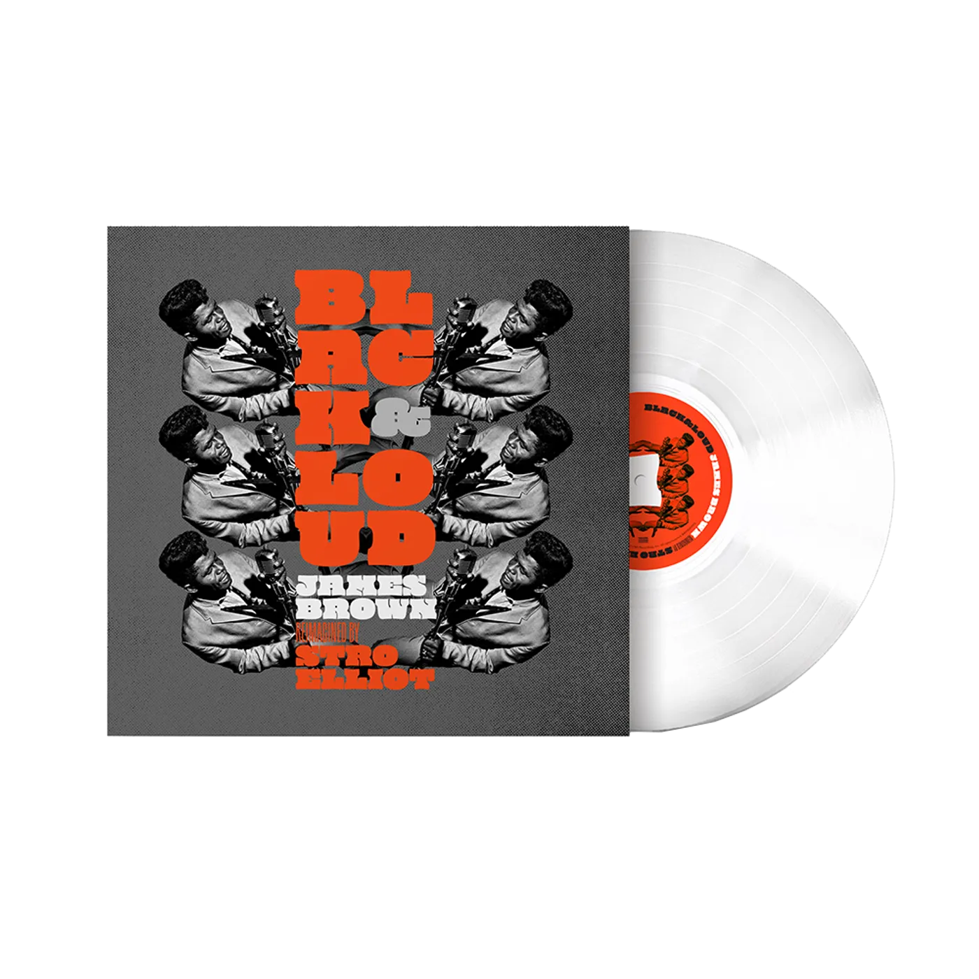 Black & Loud: James Brown Reimagined By Stro Elliot Clear LP (Vinyl)