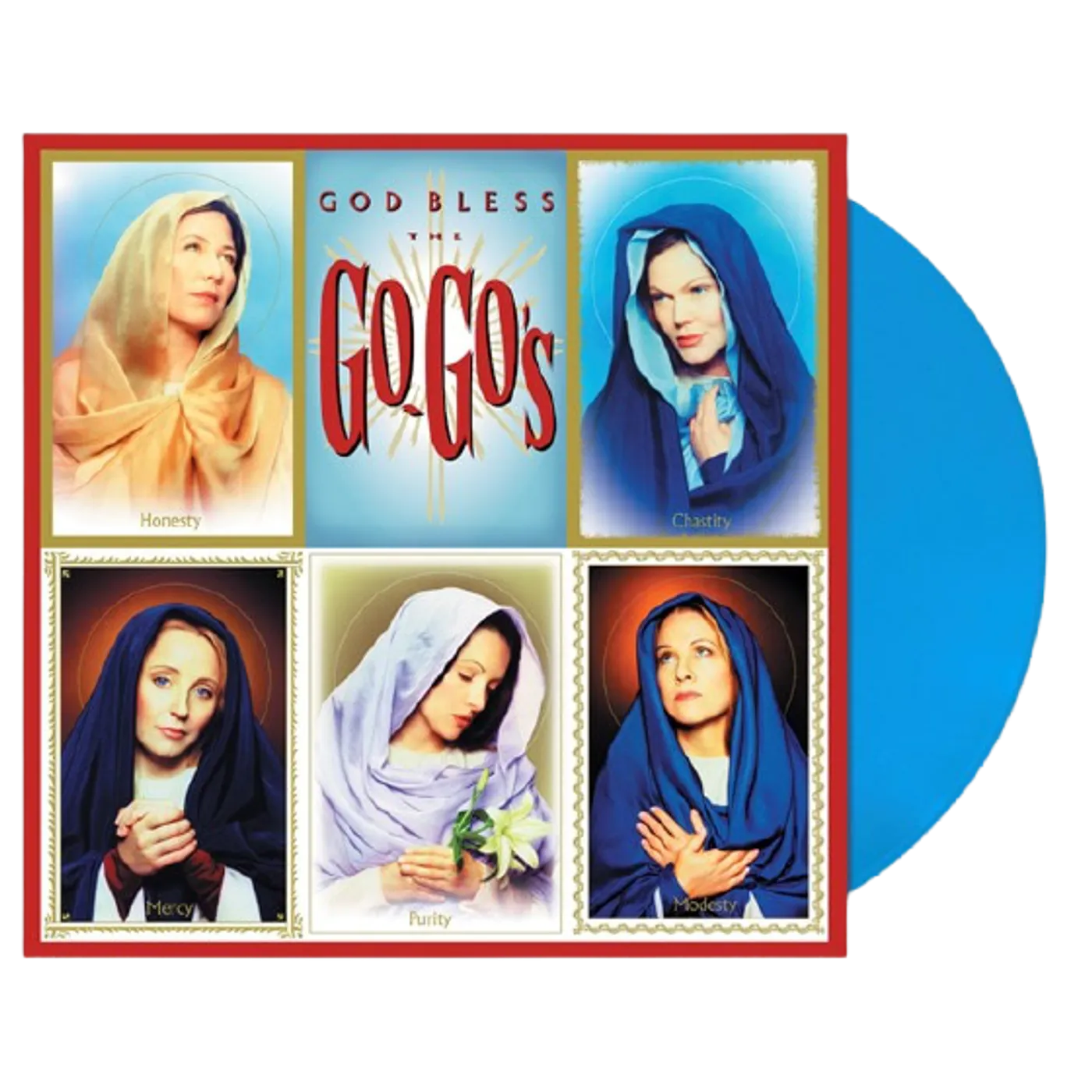 The GoGo's God Bless The Go-Go's Limited Edition Blue LP (Vinyl)
