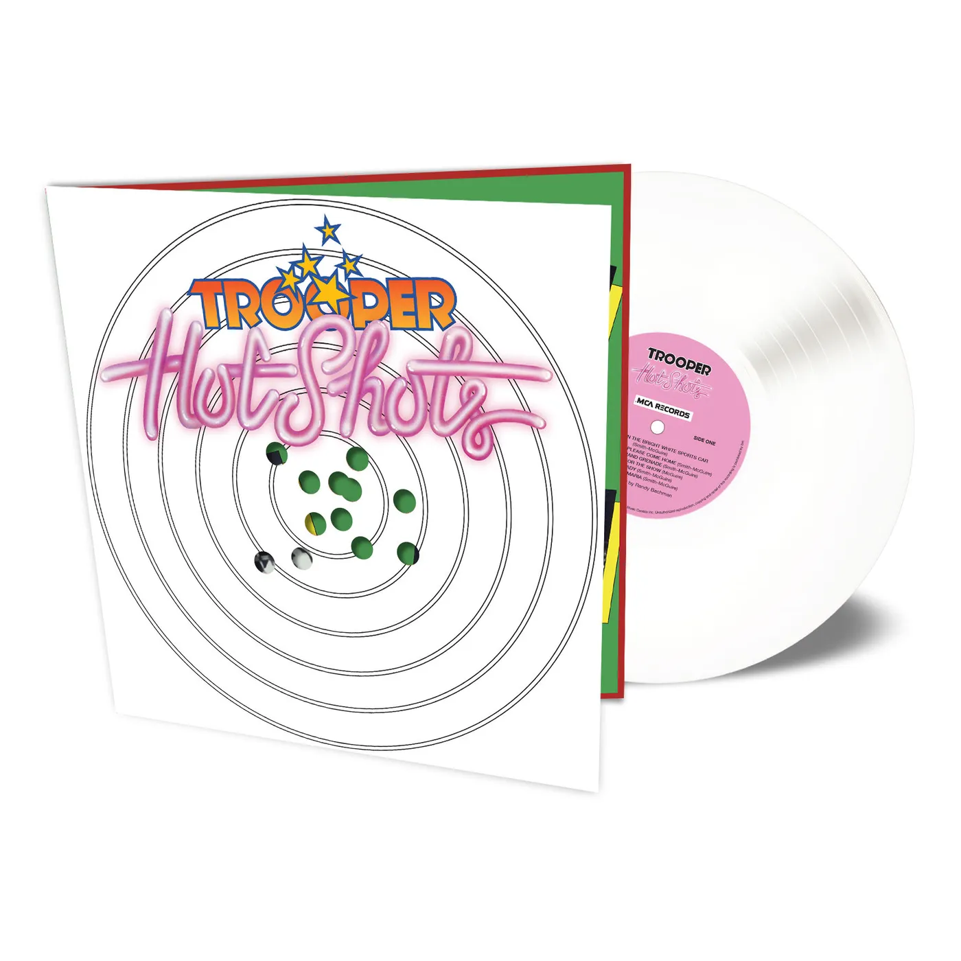Trooper Hot Shots 180G White LP (Vinyl)
