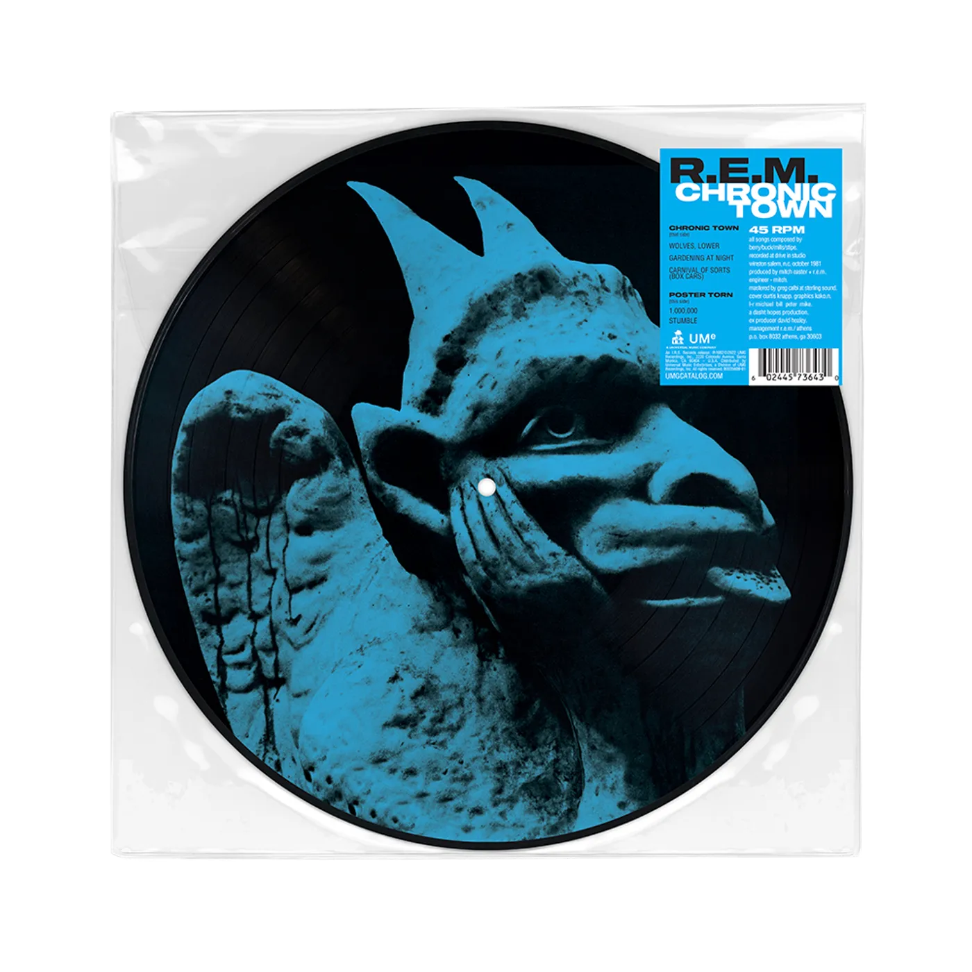 R.E.M. Chronic Town 40th Anniversary Picture Disc LP (Vinyl)