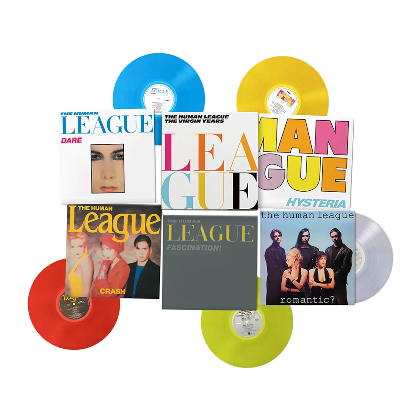 The Human League The Virgin Years 5LP