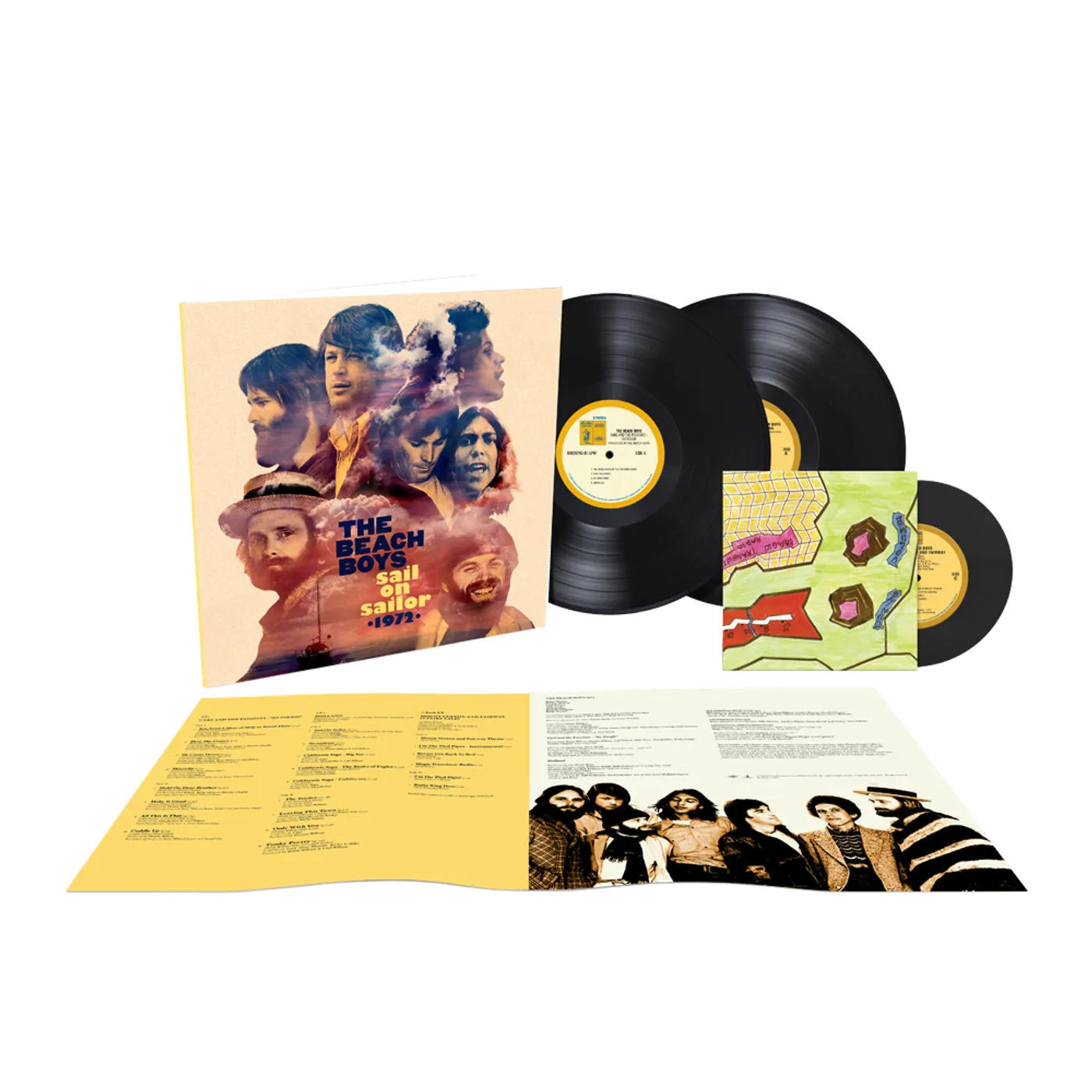 The Beach Boys Sail On Sailor: Carl And The Passions and Holland 2LP + 7"EP