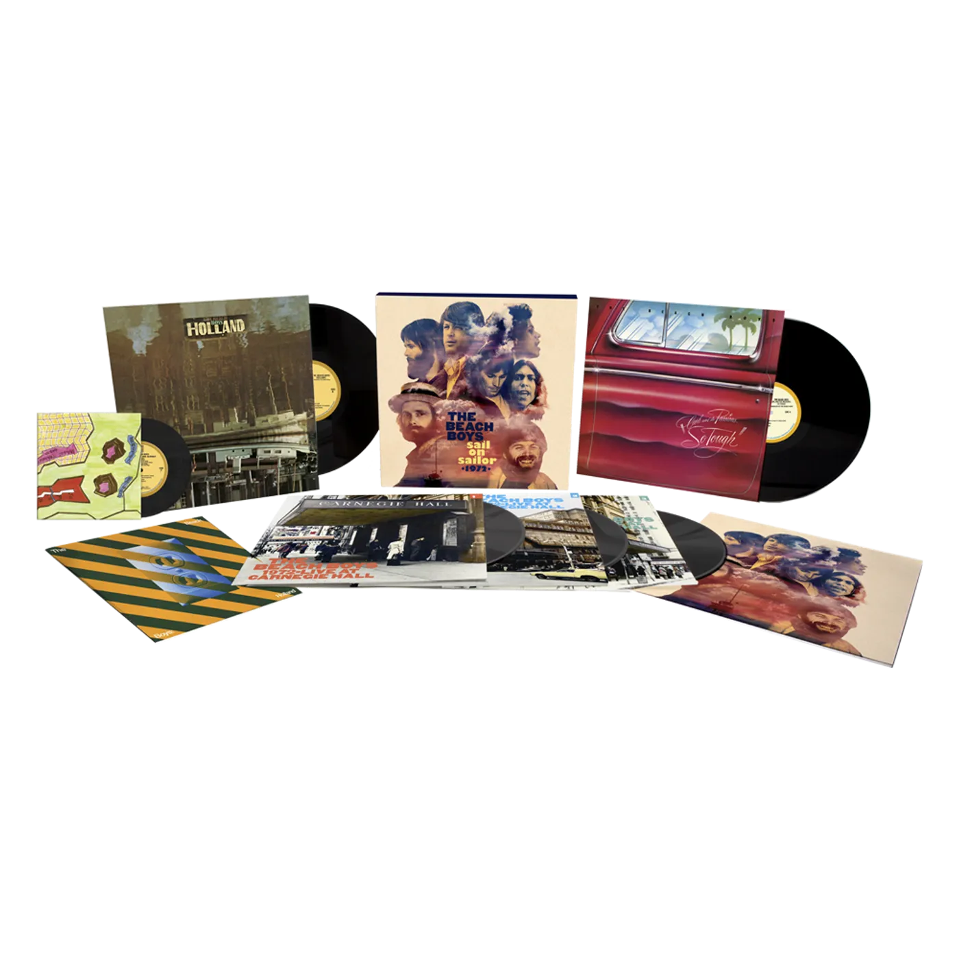 The Beach Boys Sail On Sailor: Carl And The Passions and Holland 5LP + 7"EP