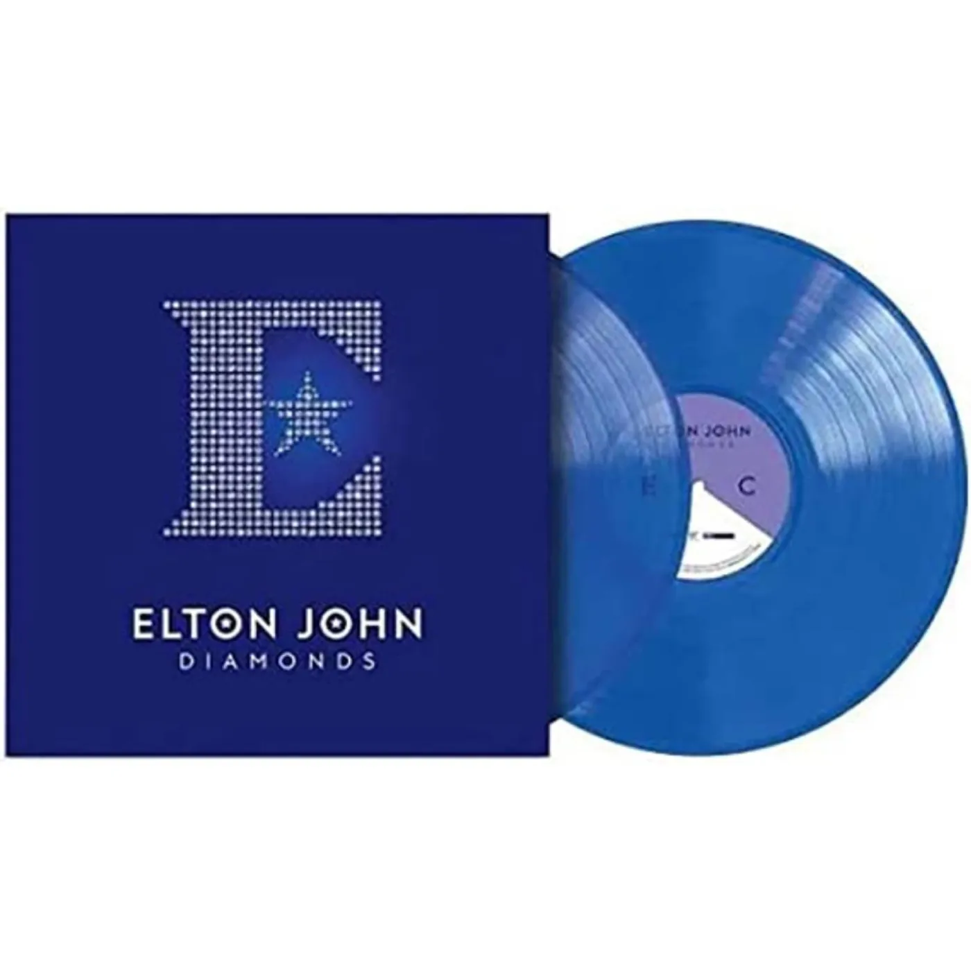 Elton John Diamonds 2LP Blue