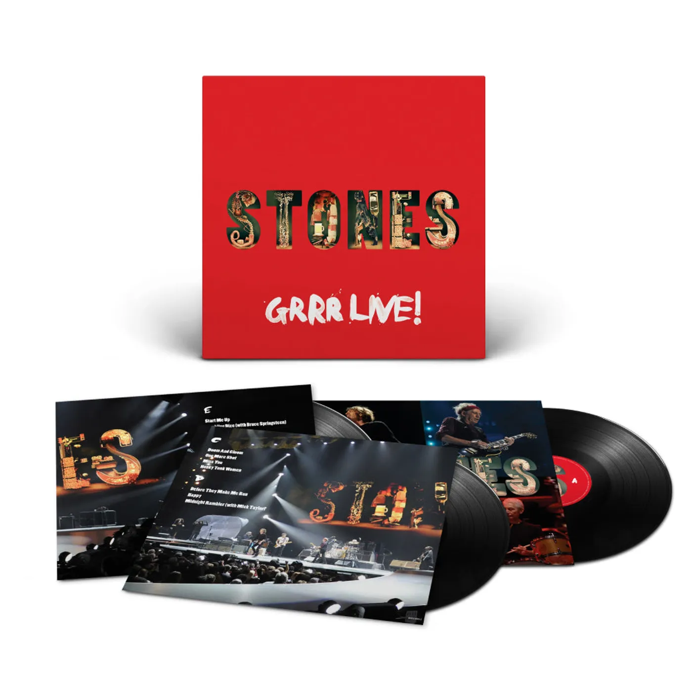 The Rolling Stones GRRR Live! 3LP