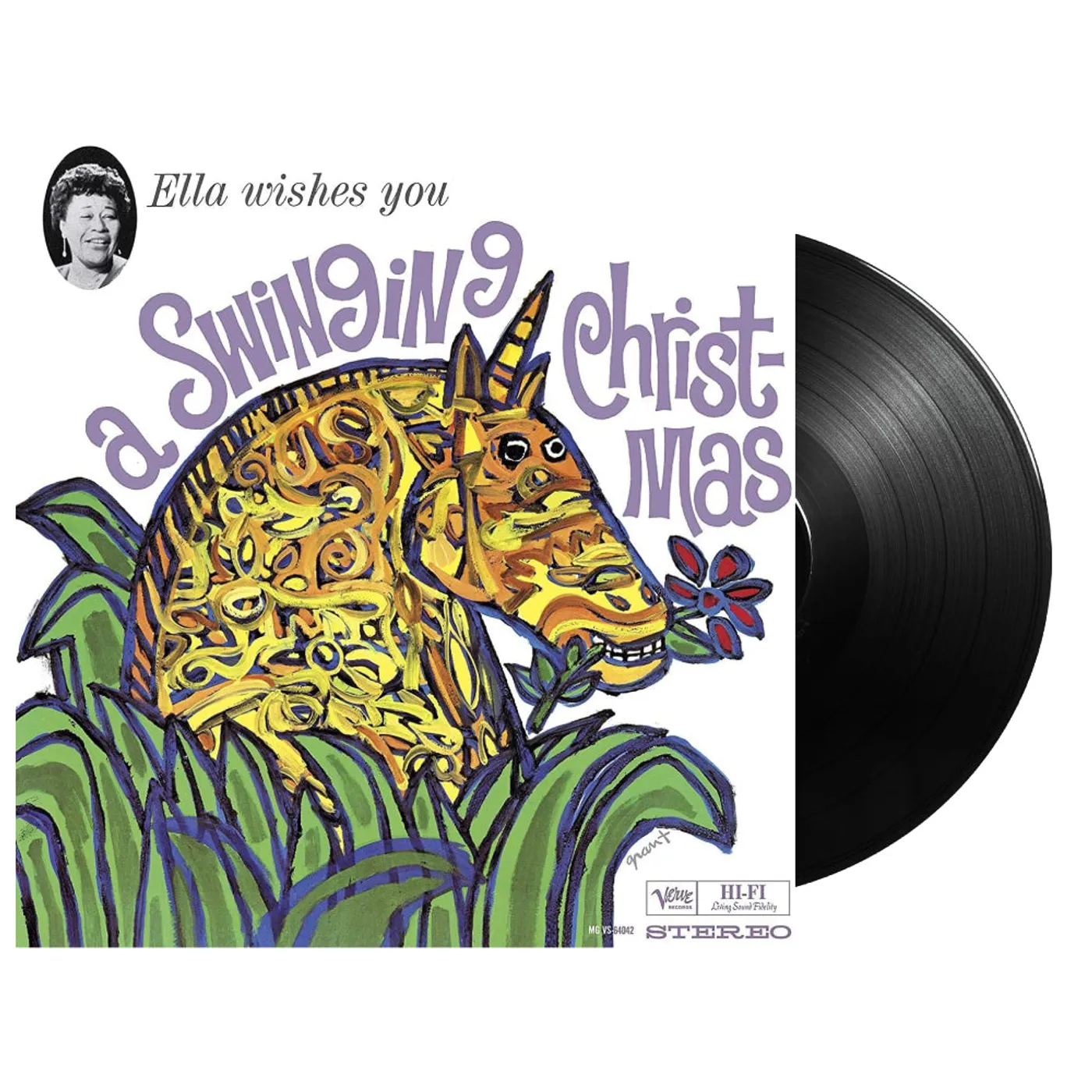 Ella Fitzgerald Ella Wishes You A Swinging Christmas LP (Vinyl)