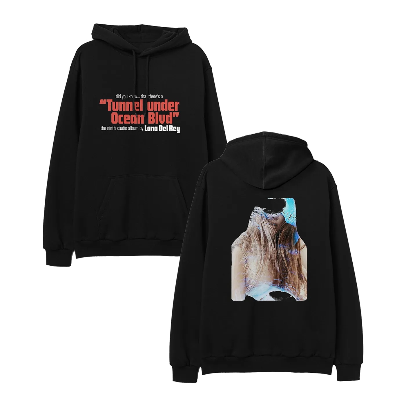 Lana Del Rey Under Ocean Hoodie - Black