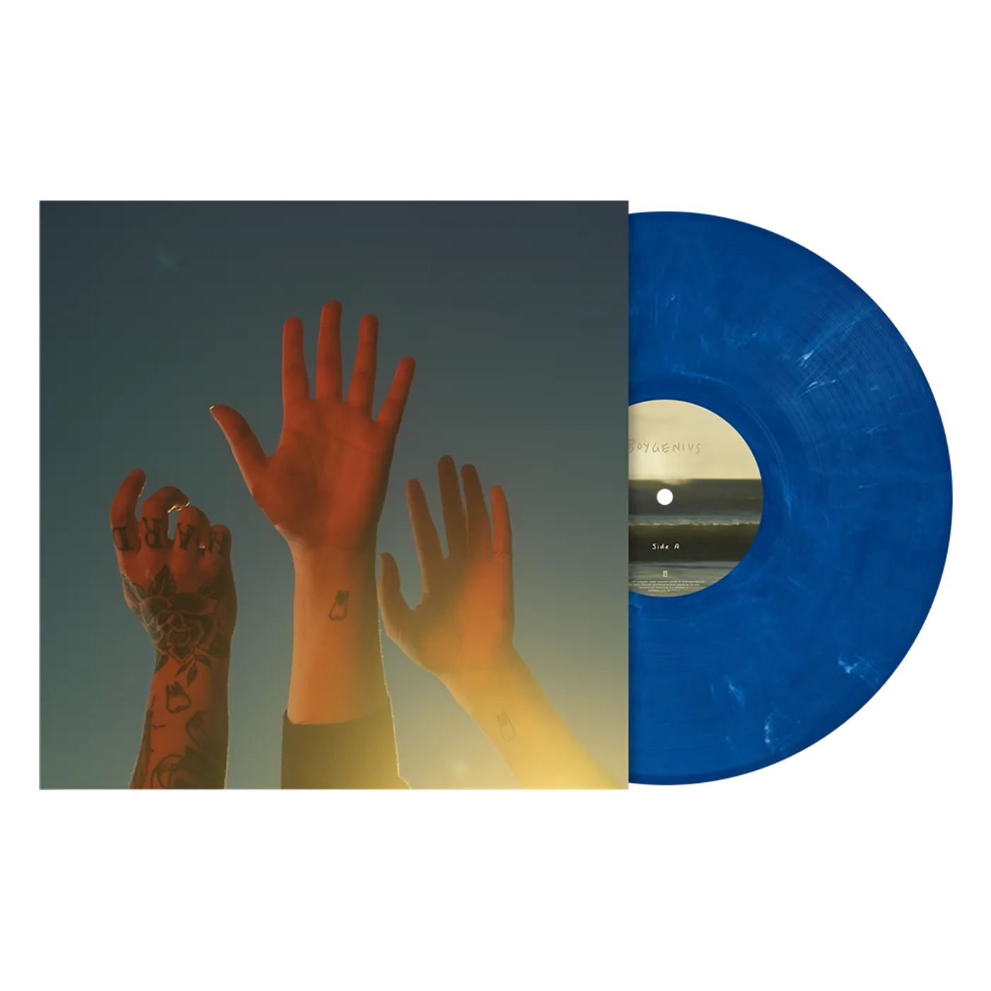 boygenius the record vinyl lp [ltd-edition blue jay vinyl]
