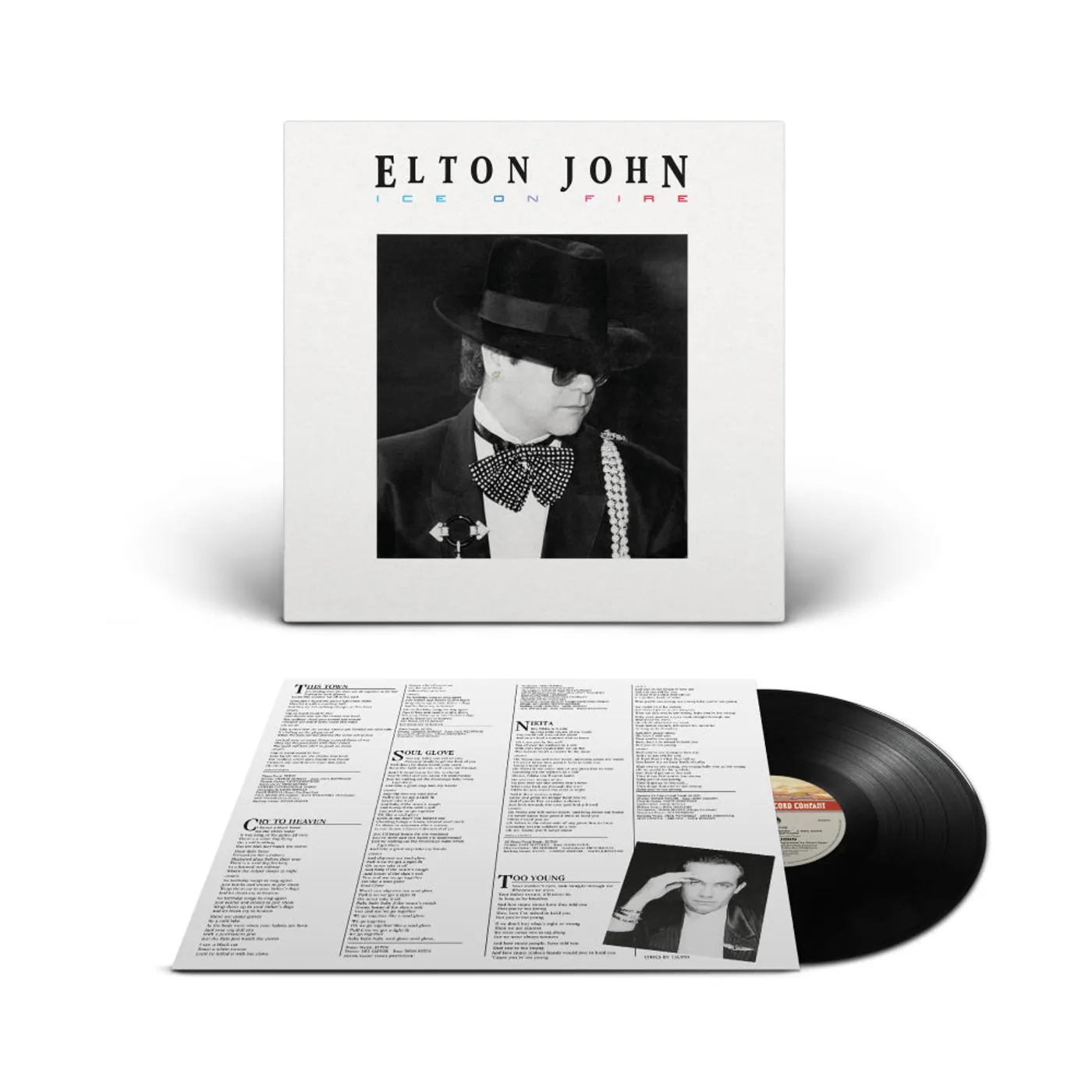 Elton John Ice On Fire LP (Vinyl)