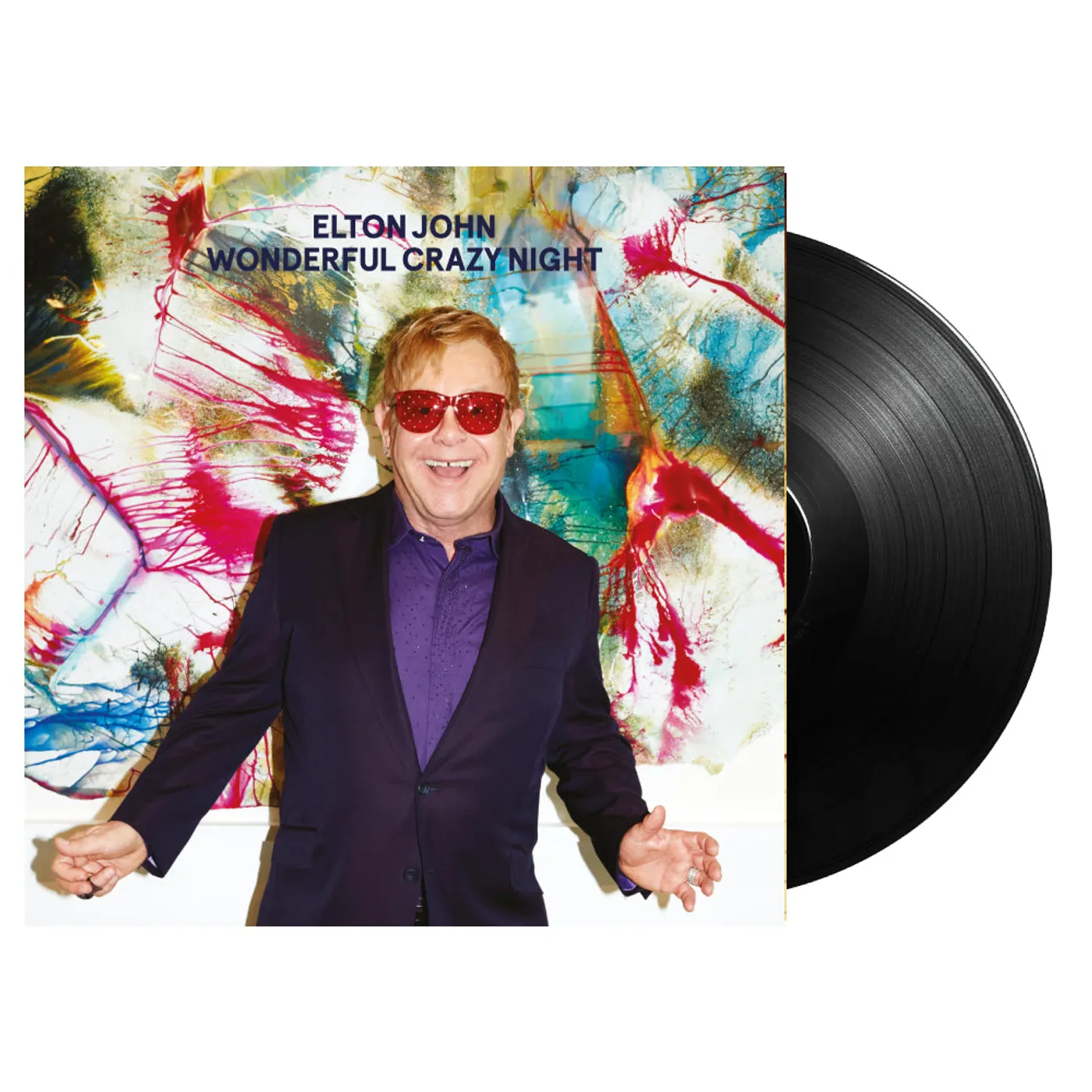 Elton John Wonderful Crazy Night LP (Vinyl)