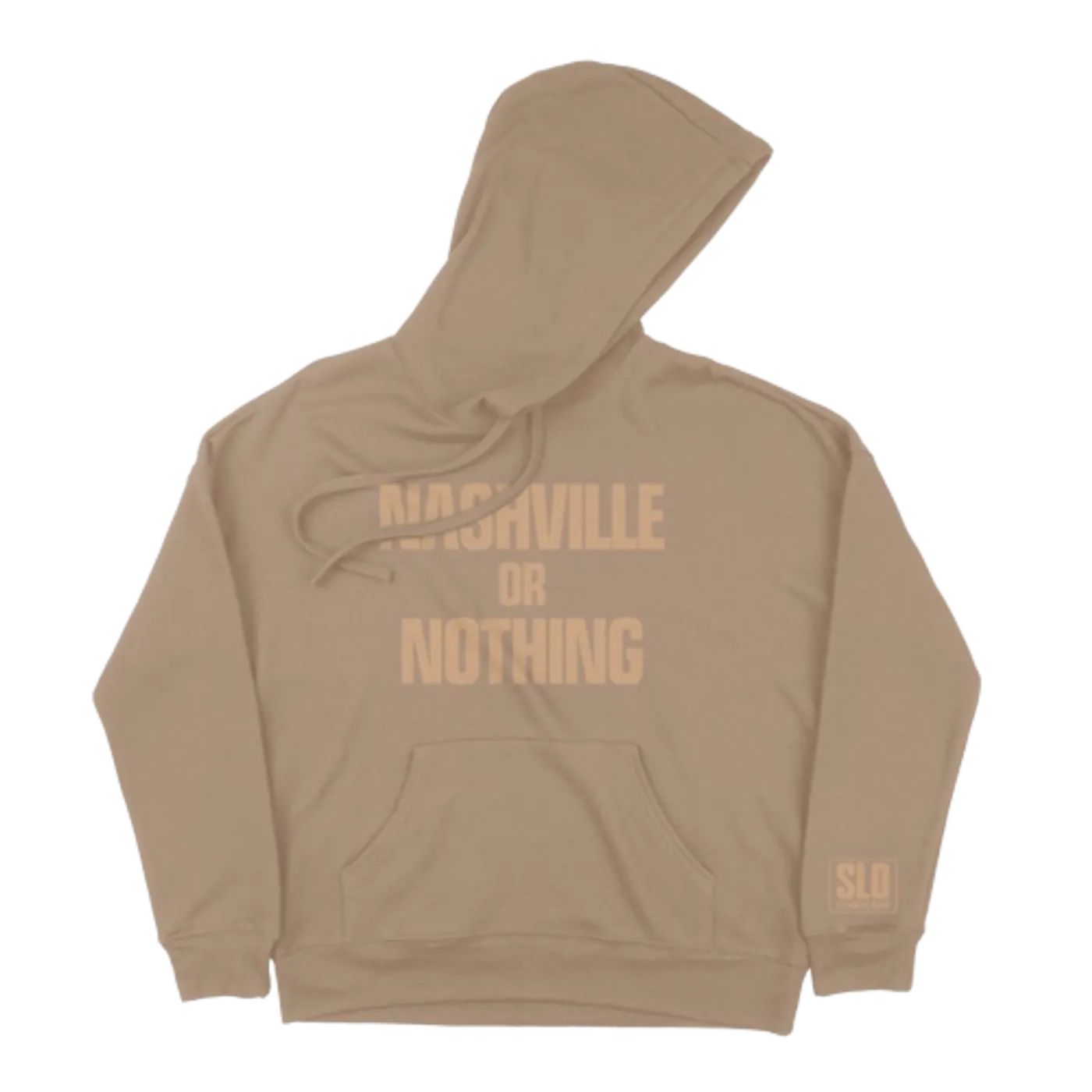 Steven Lee Olsen Nashville or Nothing Beige Hoodie