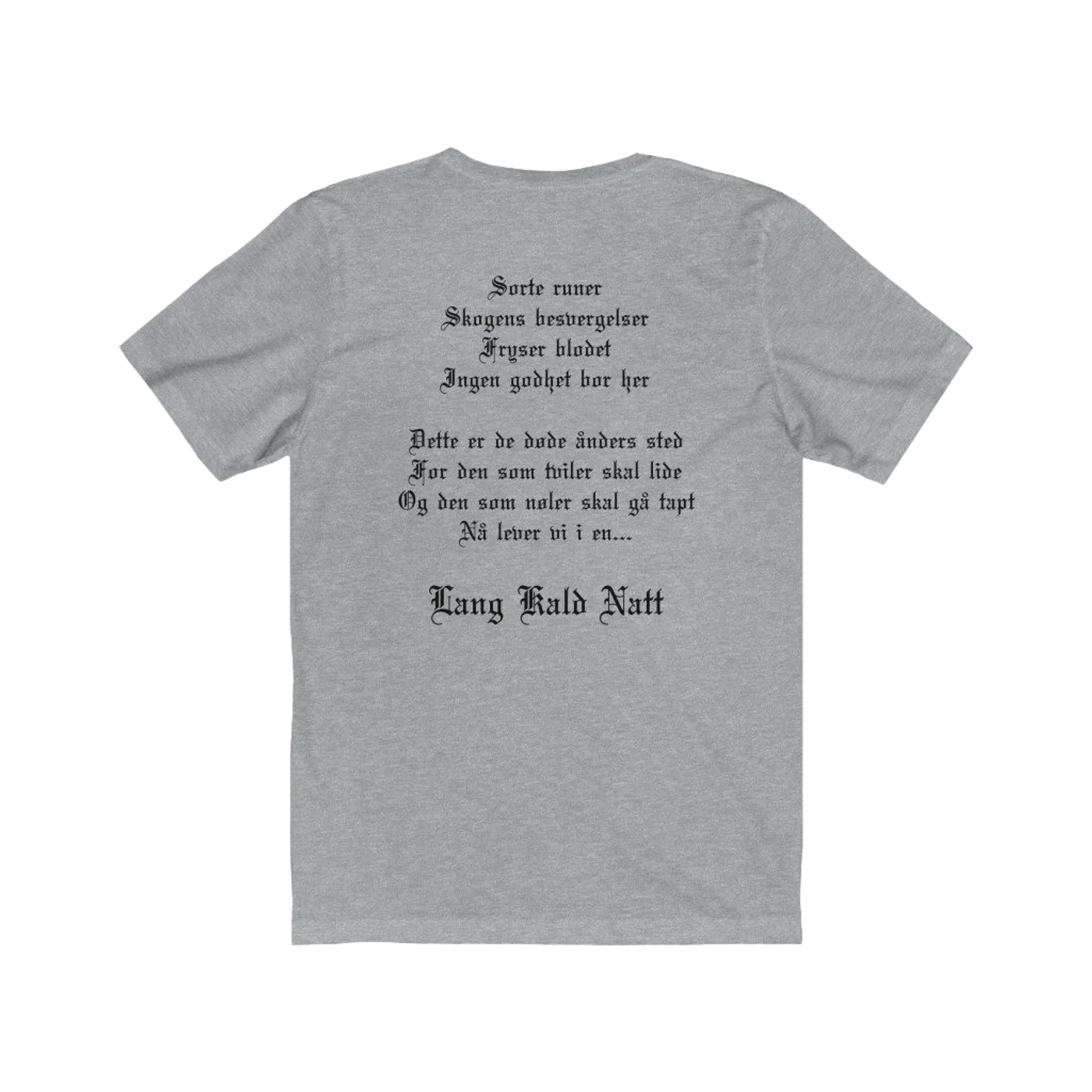 ENE - Lang Kald Natt Tee (grey)
