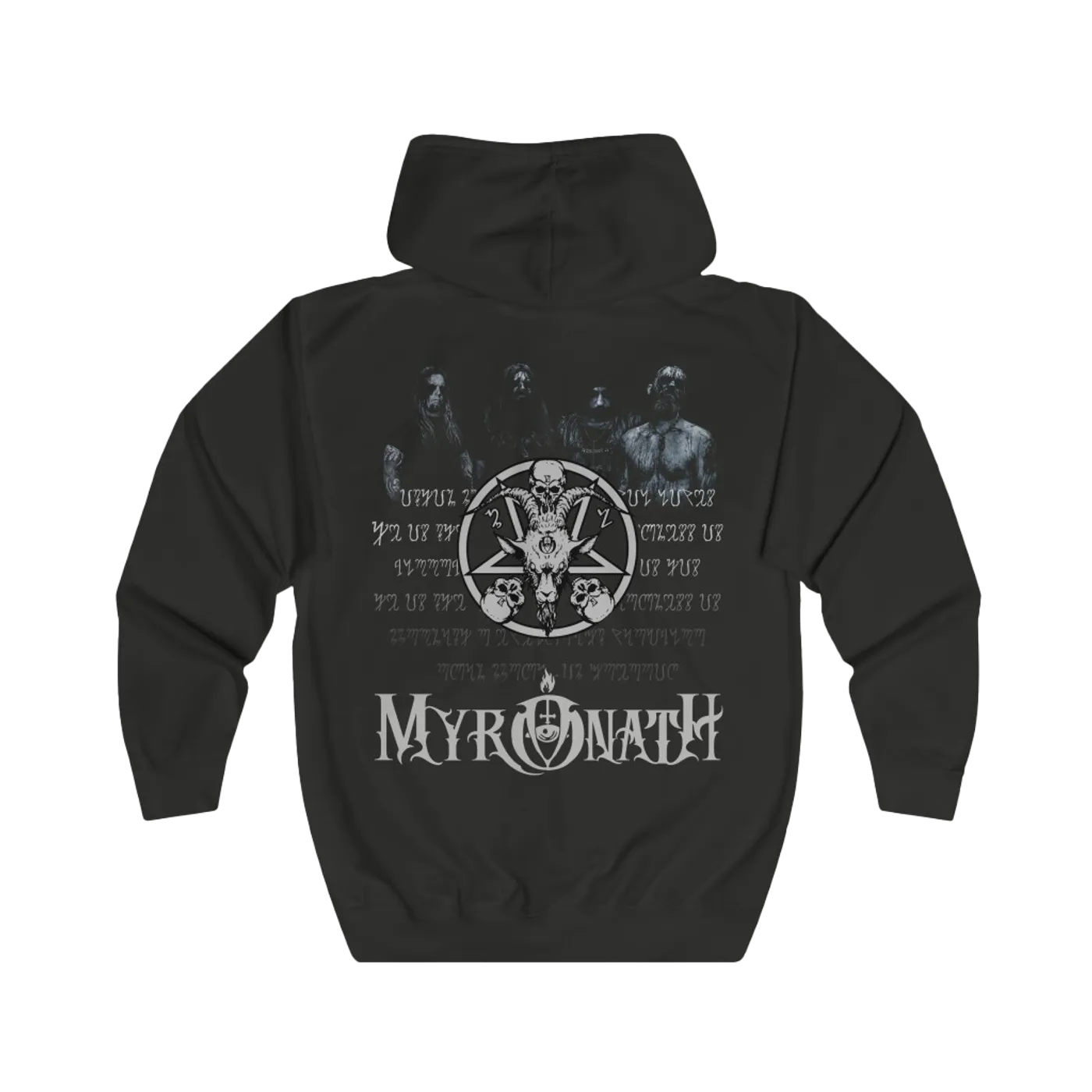 Myronath - Djevelkraft (band motive, zip hoodie)