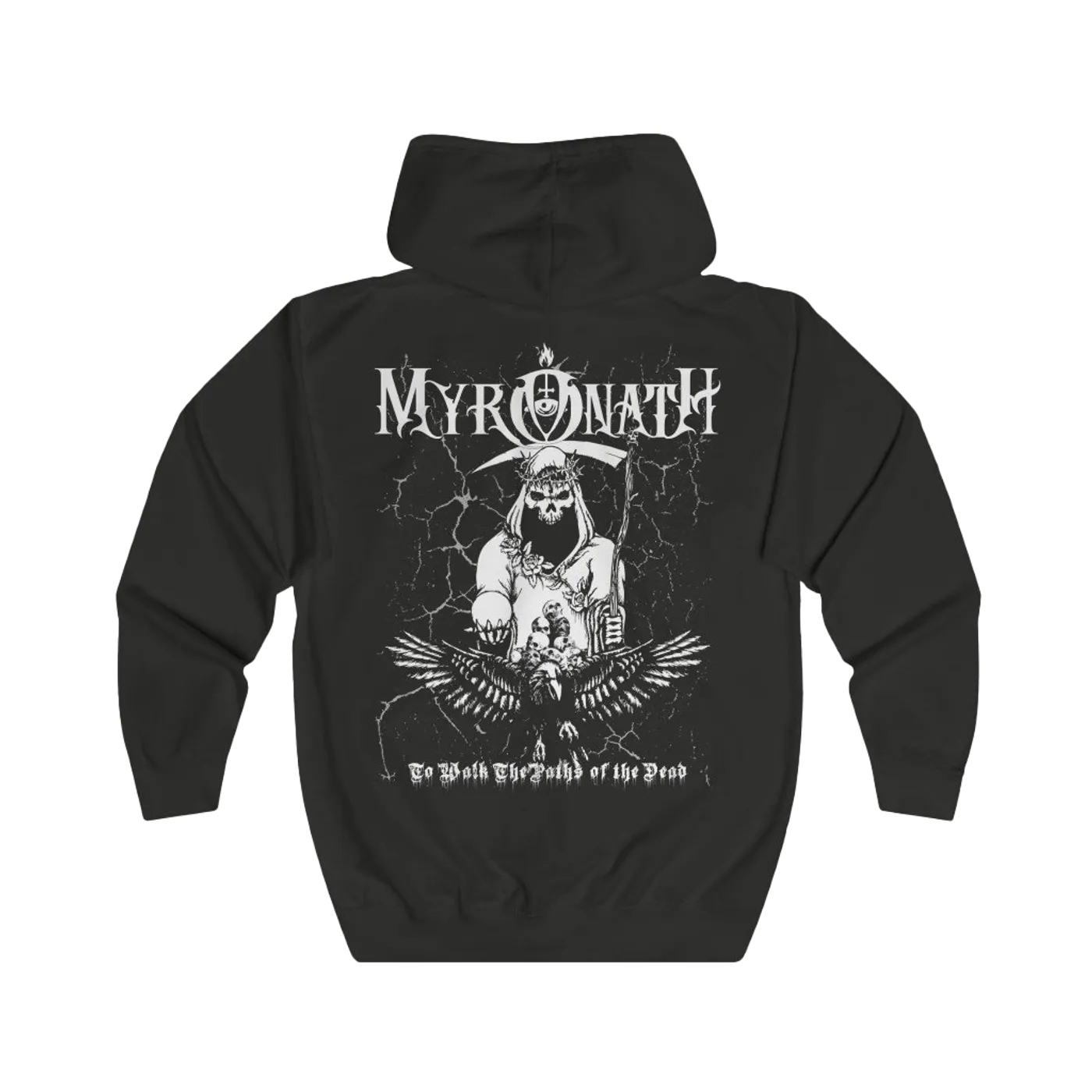 Myronath - To Walk the Path of the Dead (zip hoodie)