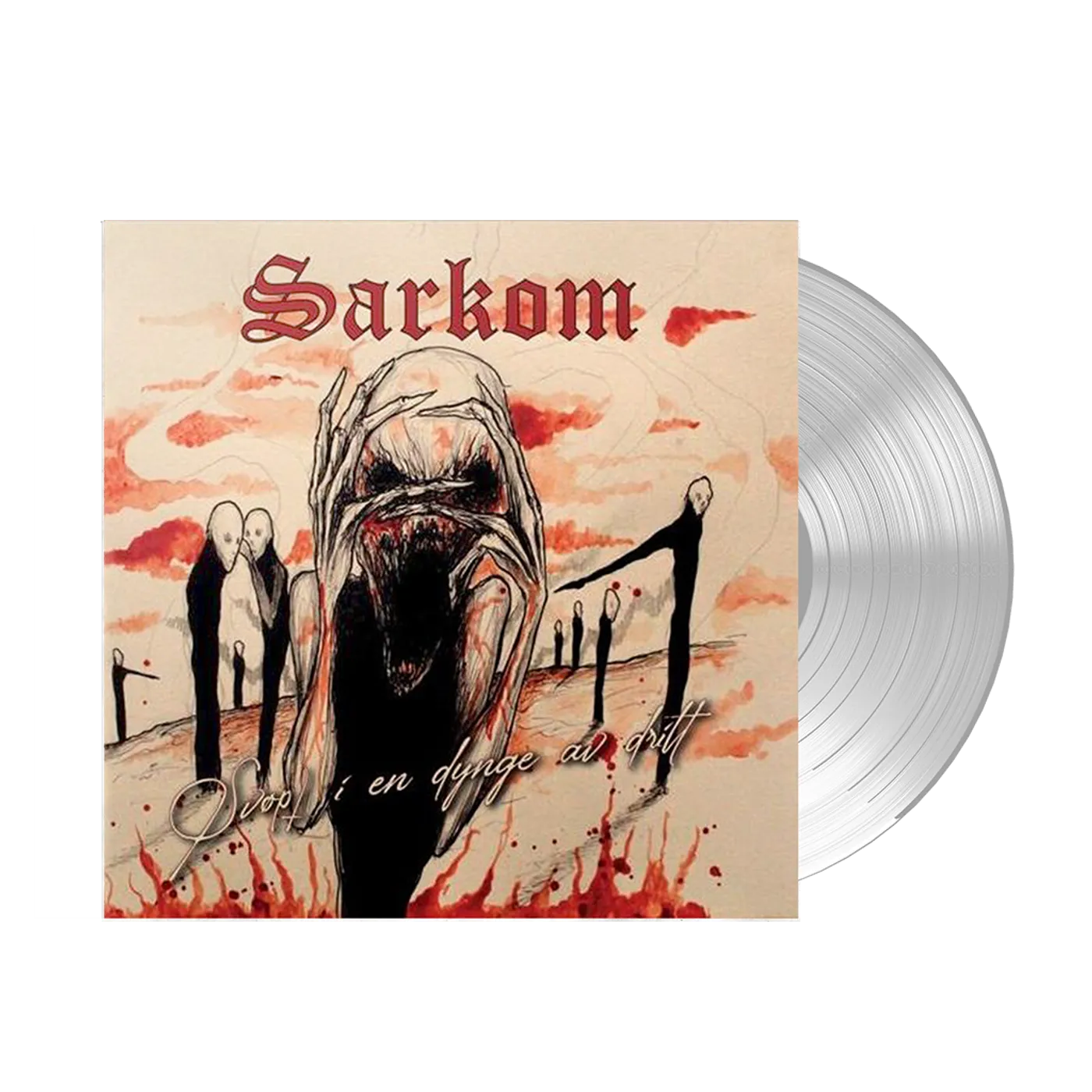 Sarkom - Svøpt i en dynge av dritt (7’’EP Gatefold White Vinyl)