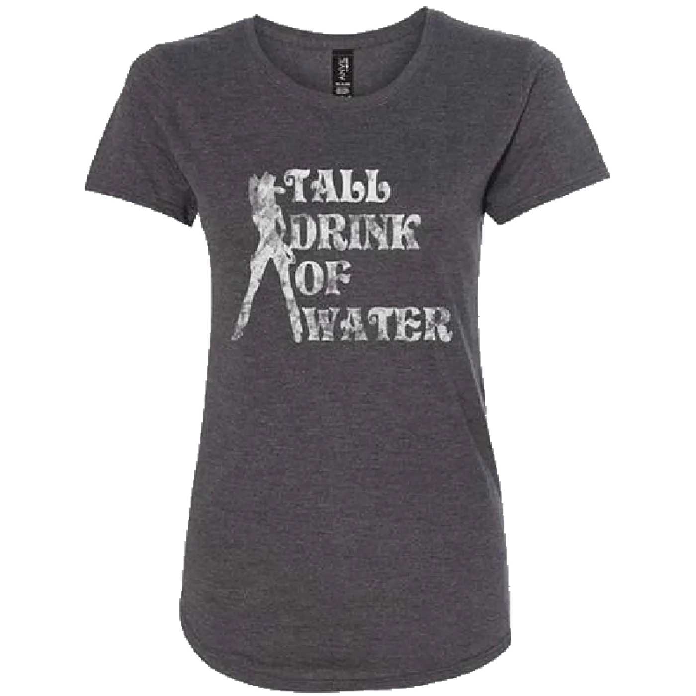 Tracy Lawrence Ladies Dark Heather Grey Tee