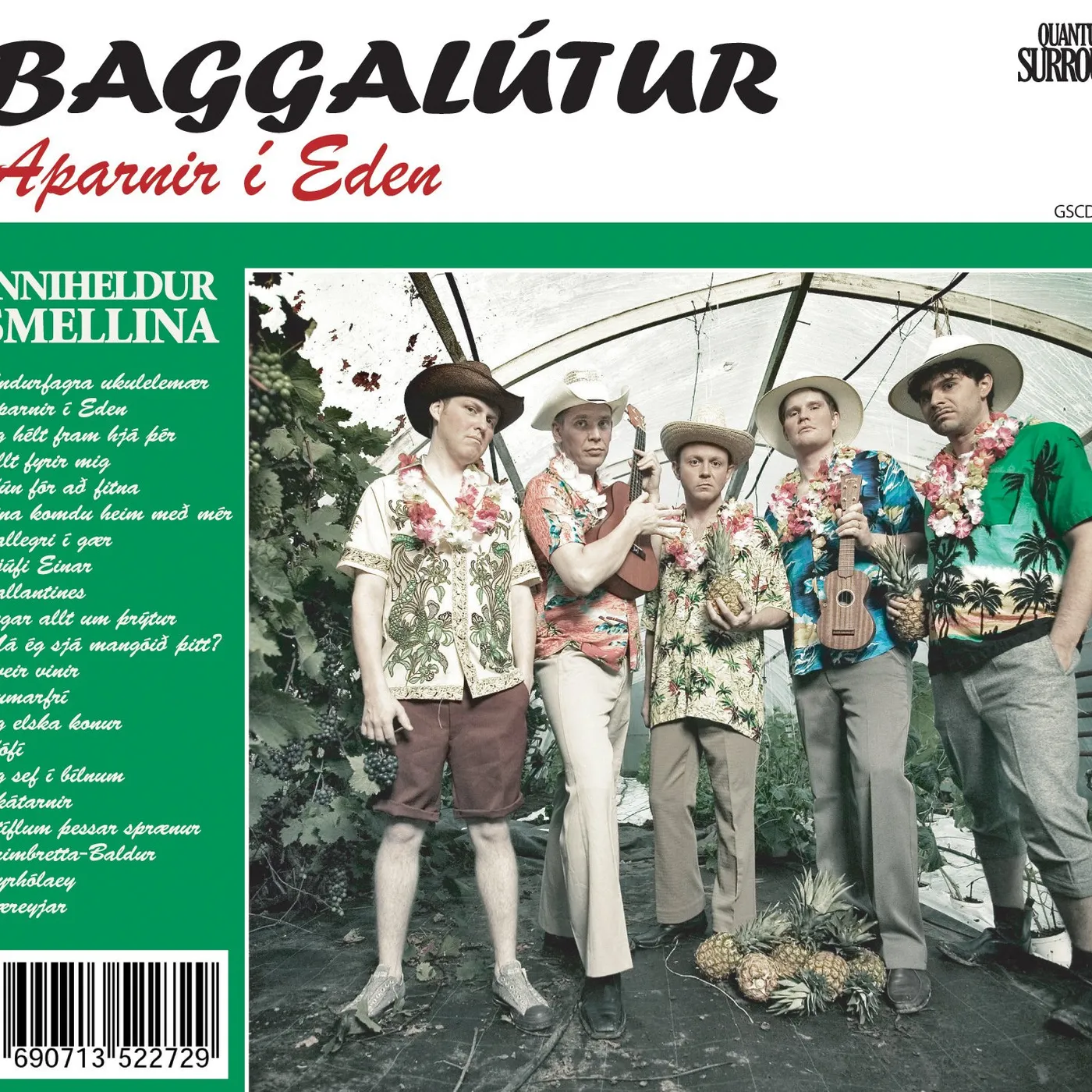 Baggalútur - Aparnir í Eden